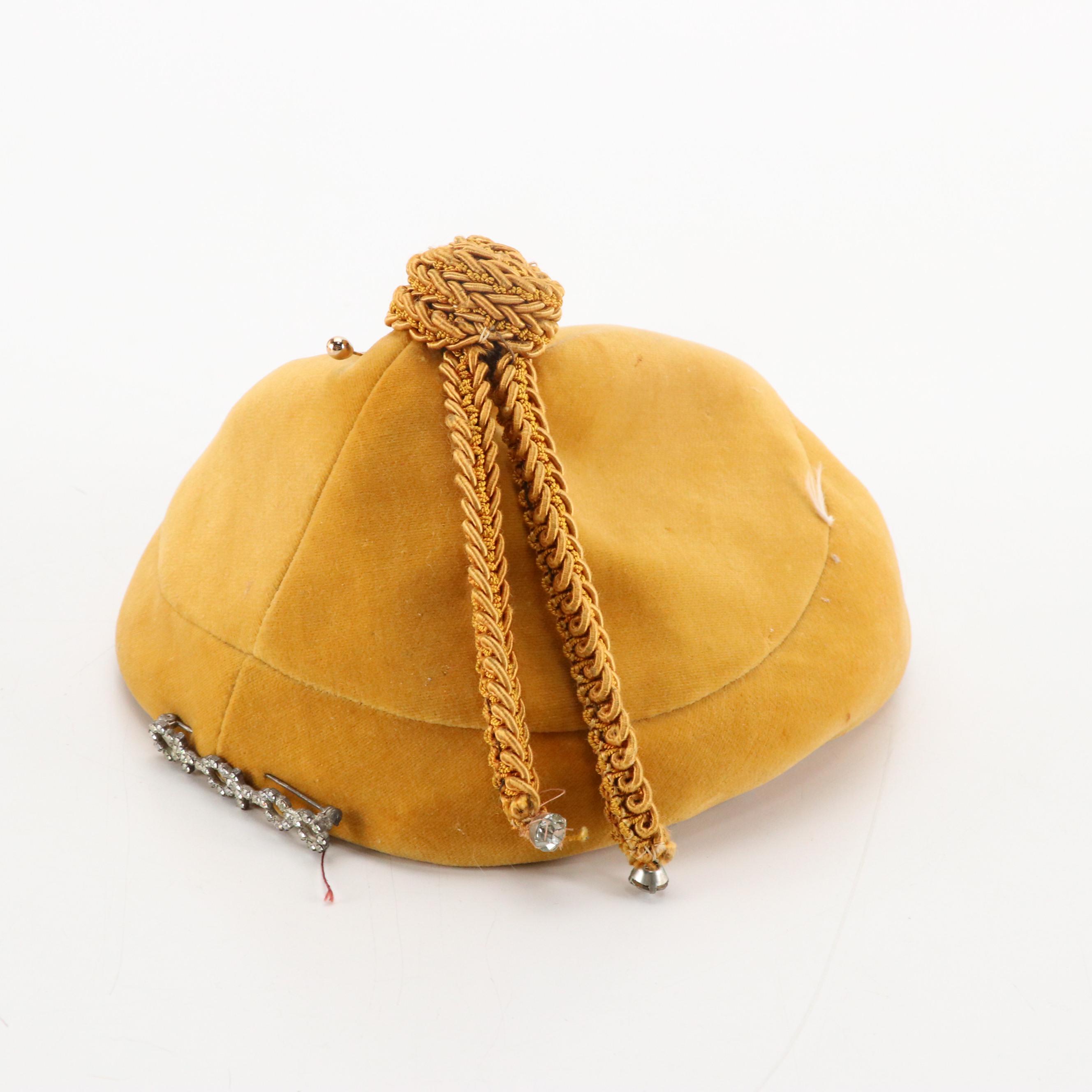 Original by Roberta Bernays Hat with Other Vintage Hats and Hatpins
