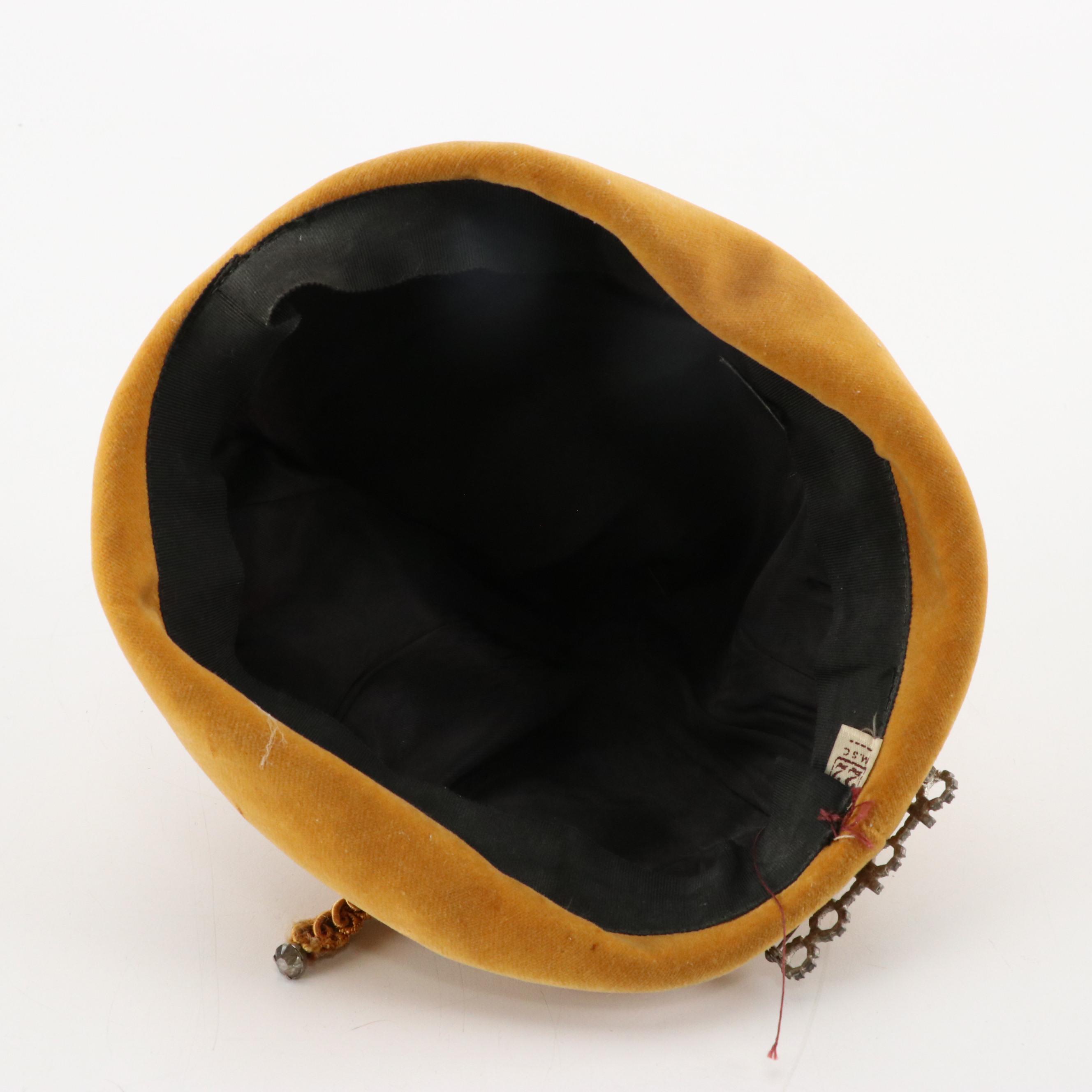 Original by Roberta Bernays Hat with Other Vintage Hats and Hatpins