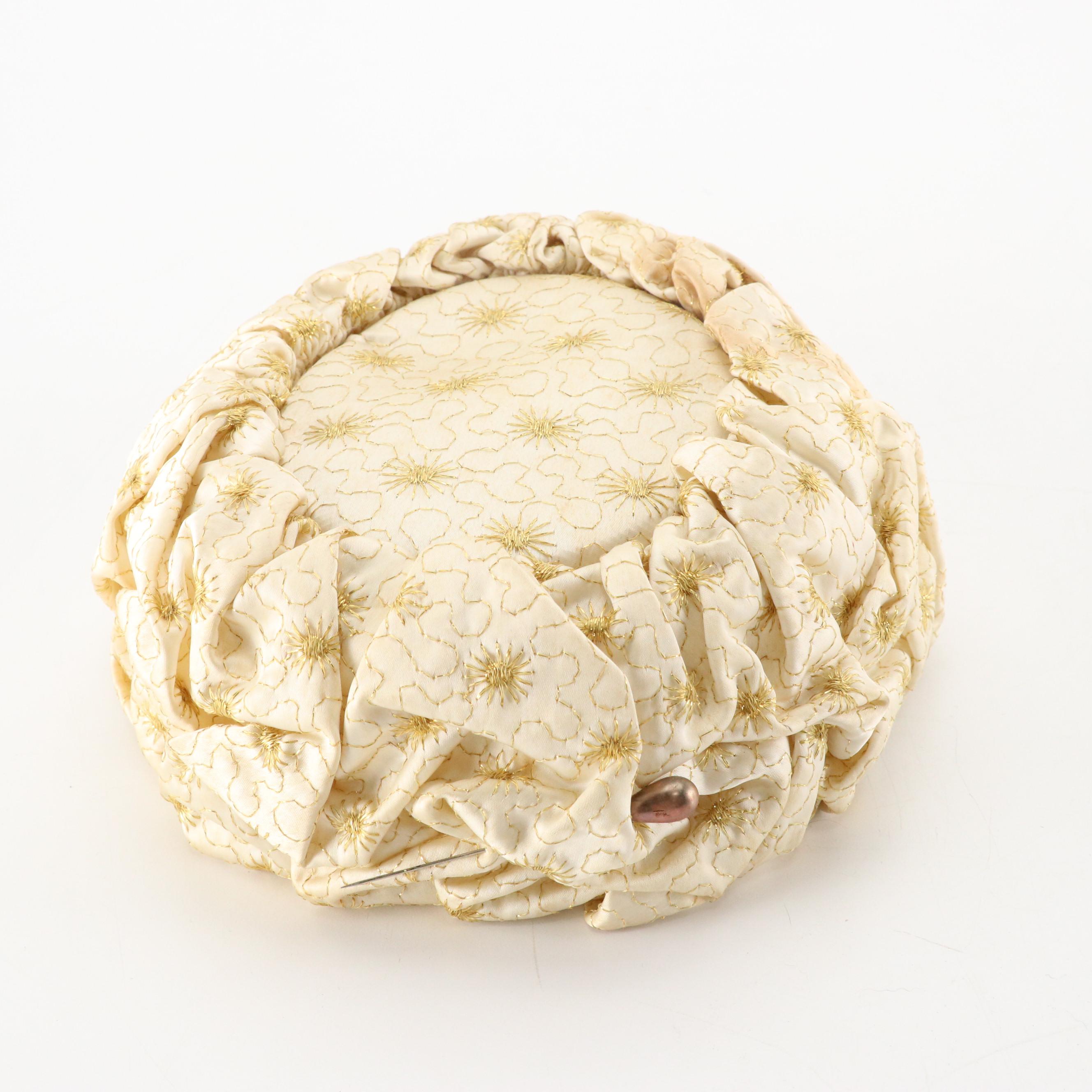 Original by Roberta Bernays Hat with Other Vintage Hats and Hatpins