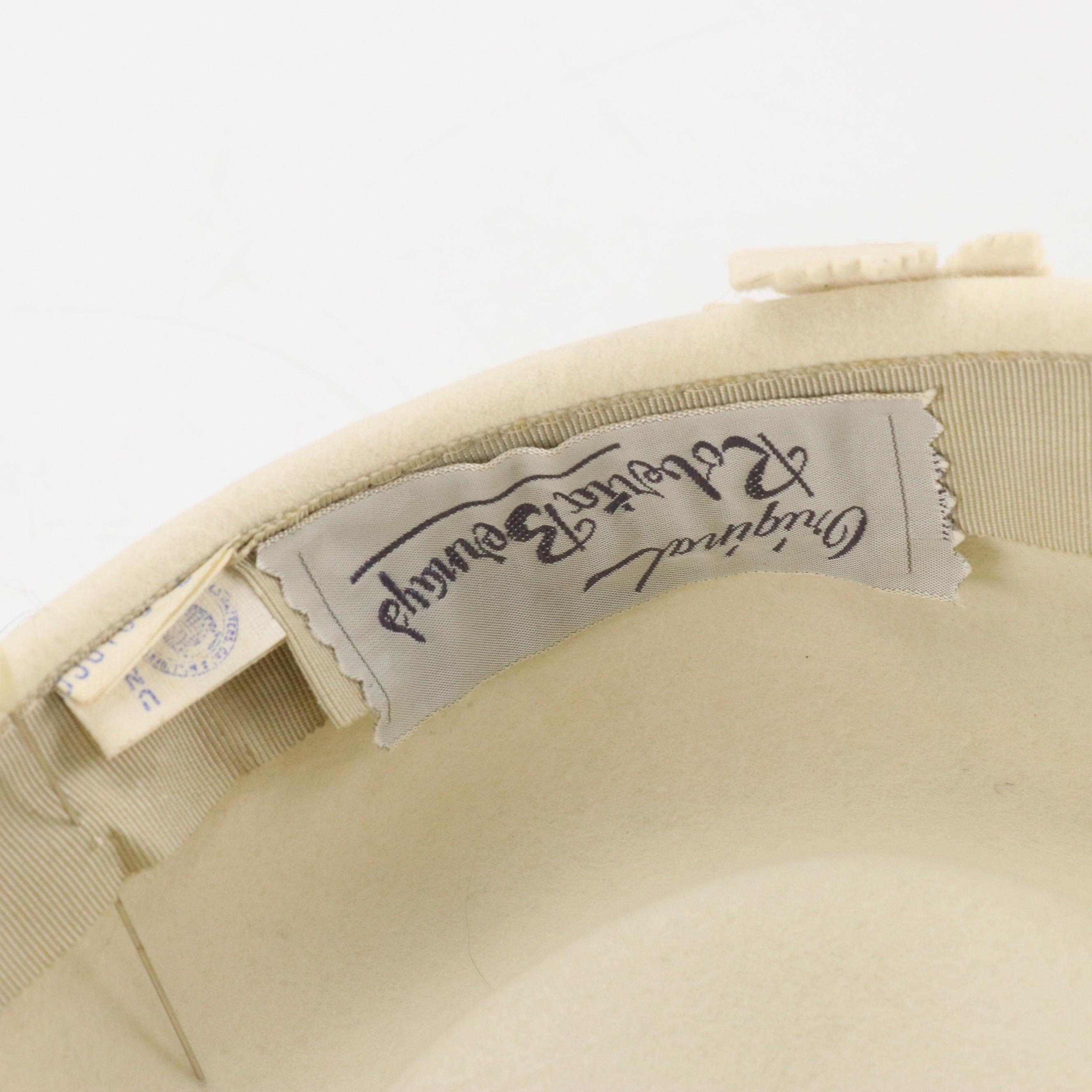 Original by Roberta Bernays Hat with Other Vintage Hats and Hatpins