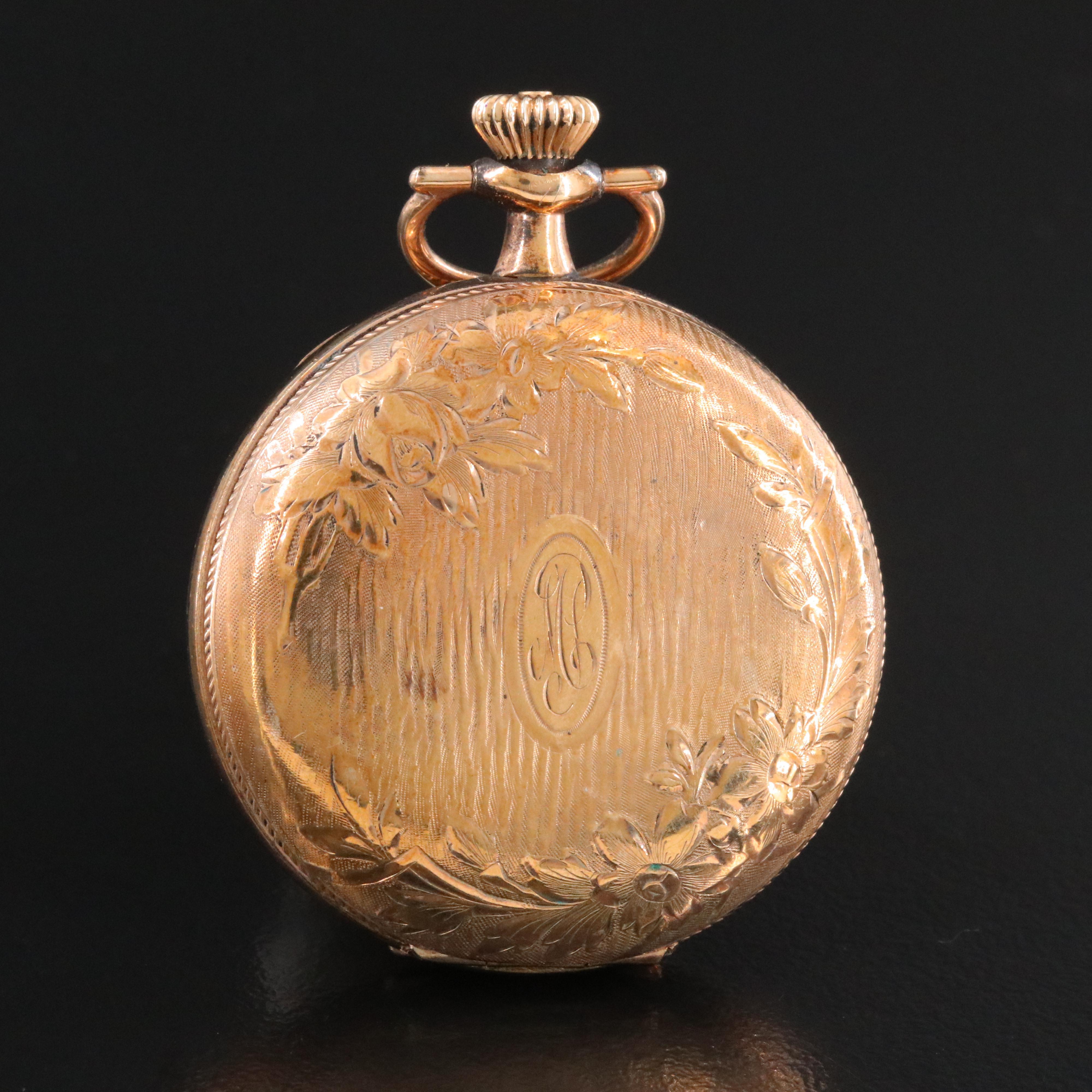 Waltham Gold Filled Pocket Watch #1907