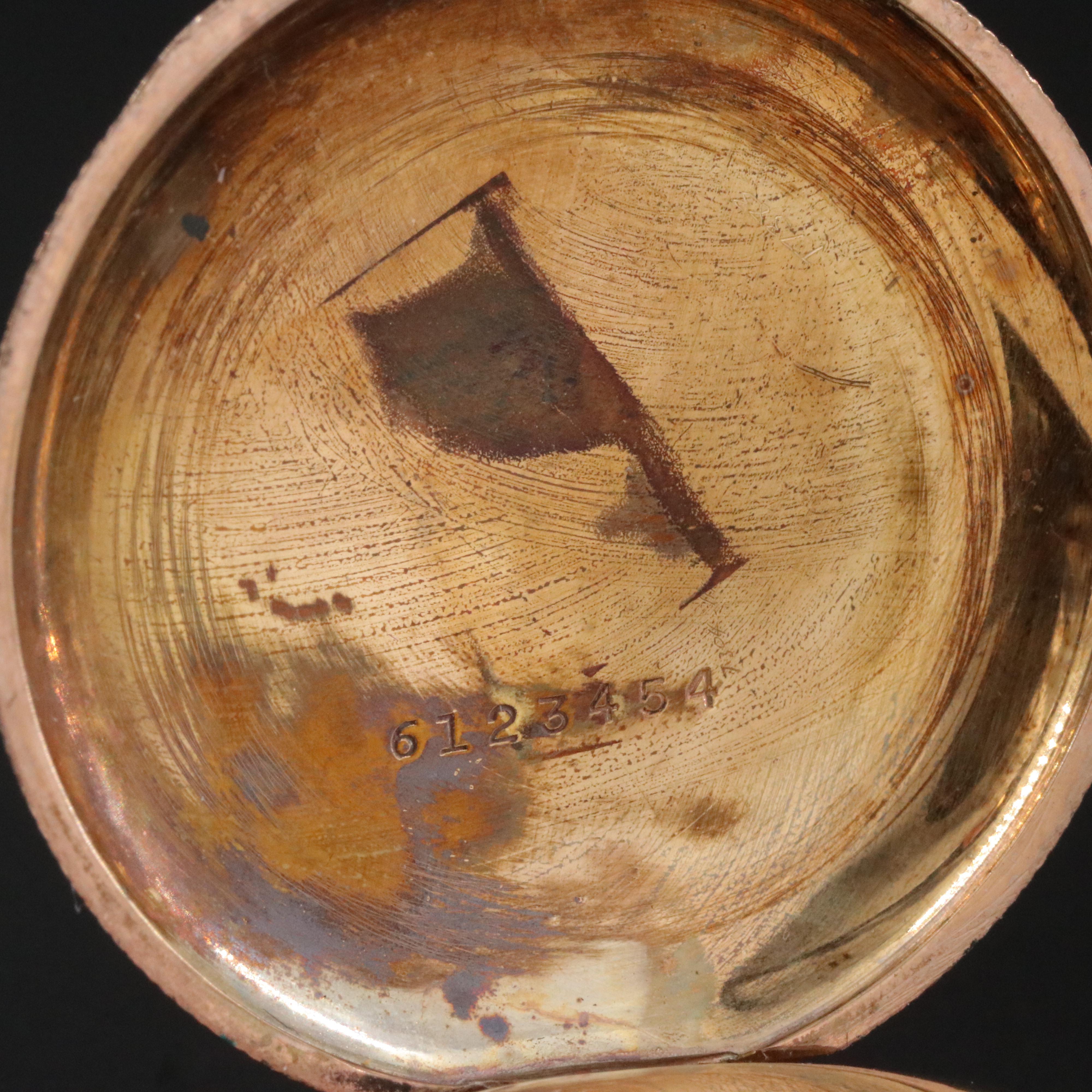 Waltham Gold Filled Pocket Watch #1907