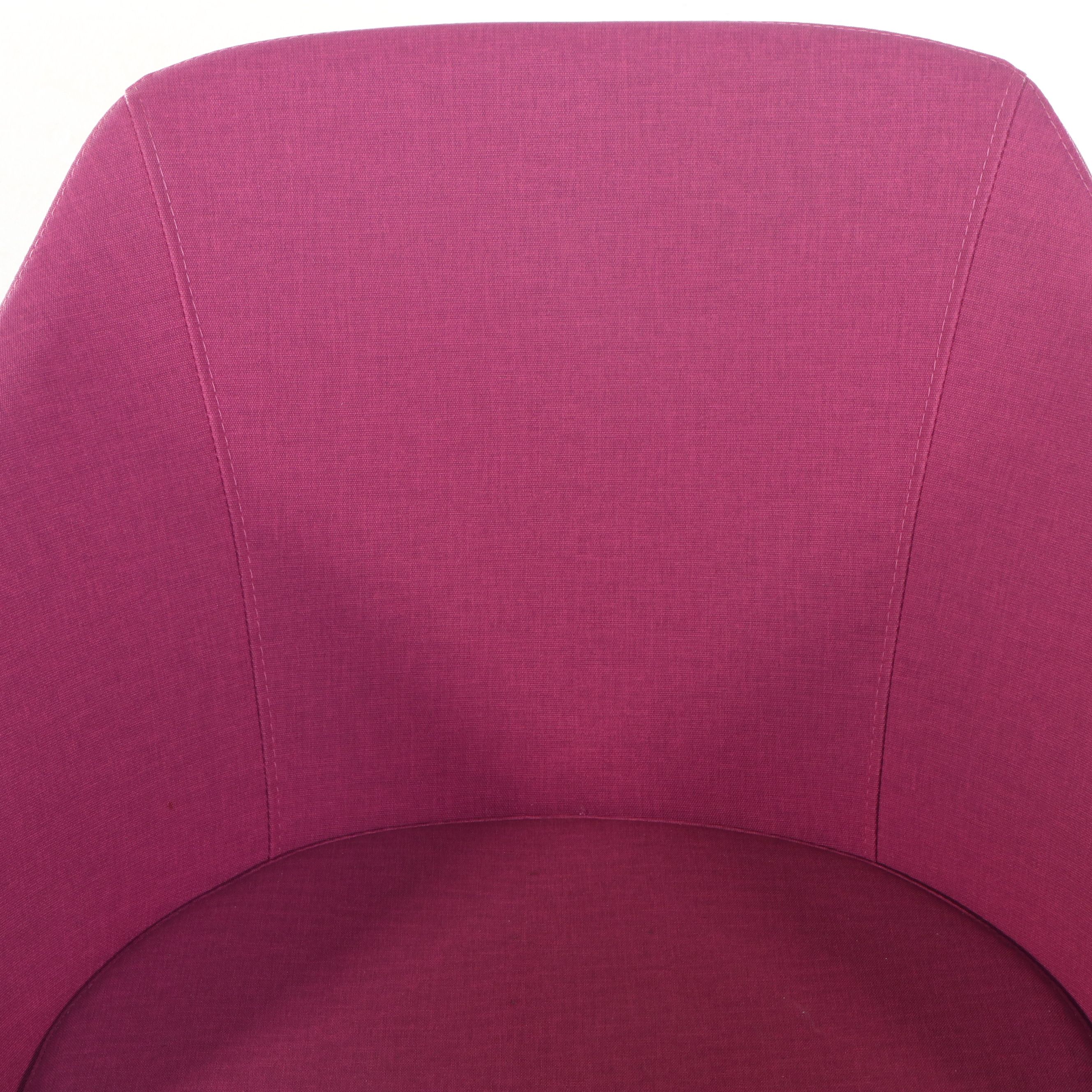 Pair of Global Upholstery Co. Modern Pink Armchairs