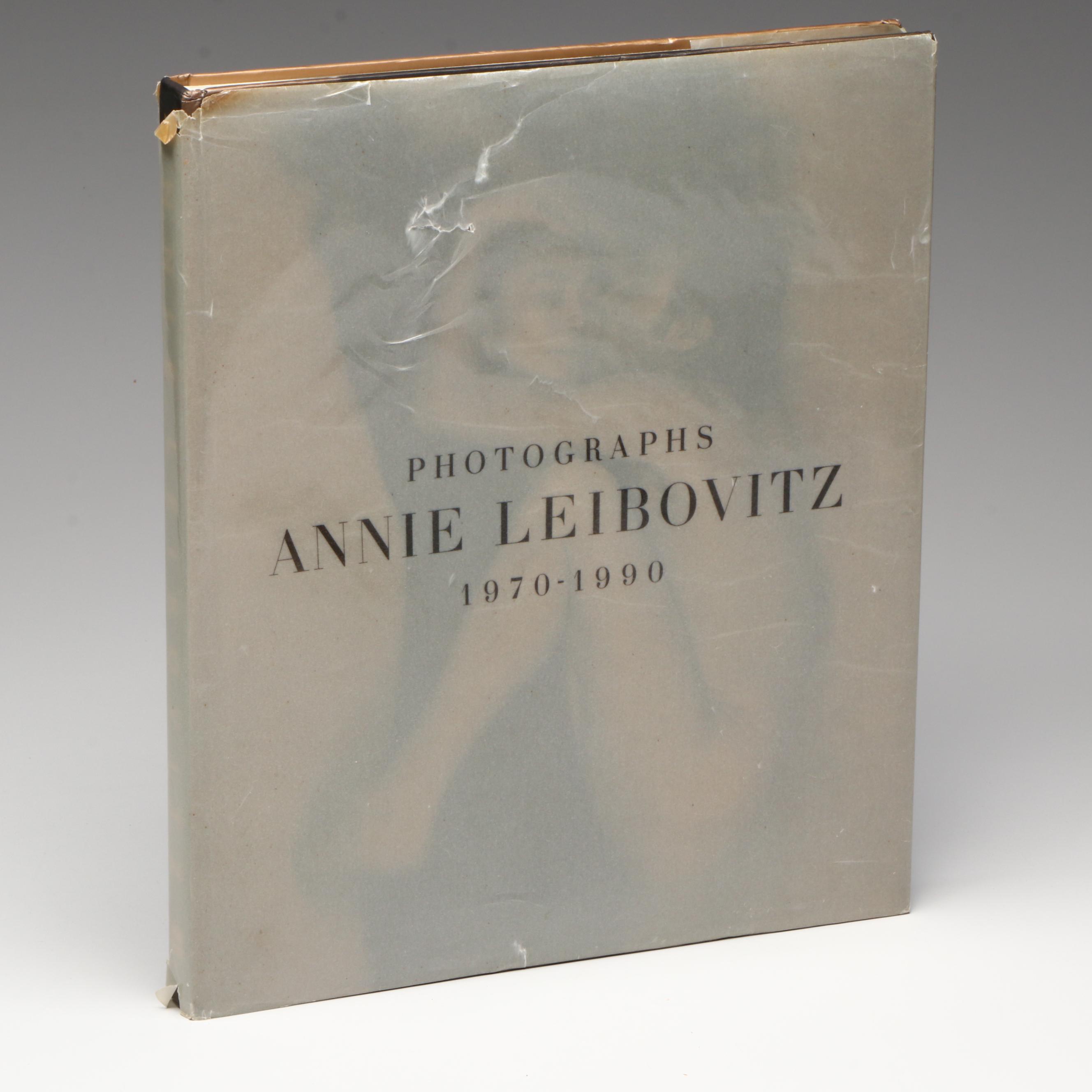 First Printing "Photographs, 1970–1990" by Annie Leibovitz, 1991
