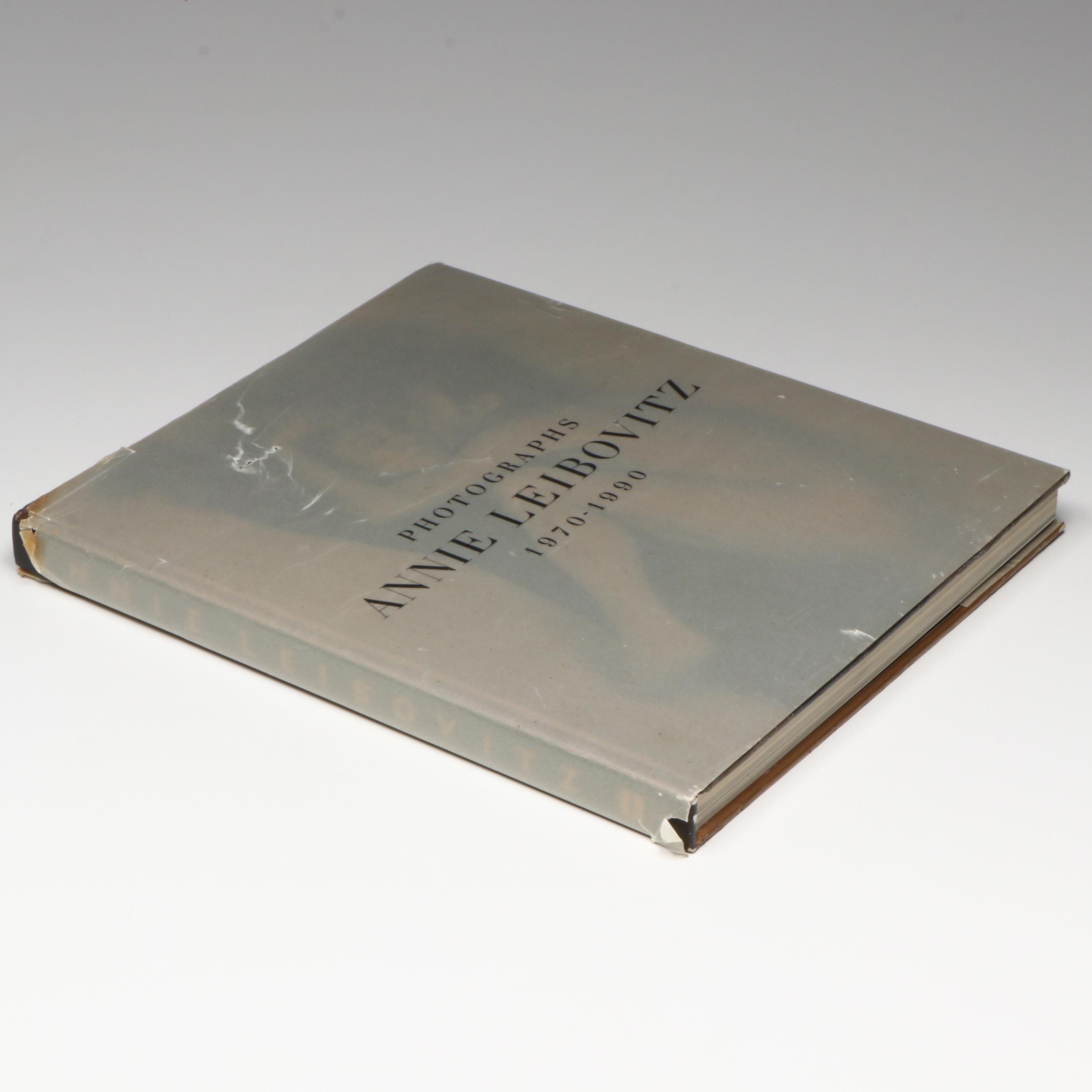 First Printing "Photographs, 1970–1990" by Annie Leibovitz, 1991