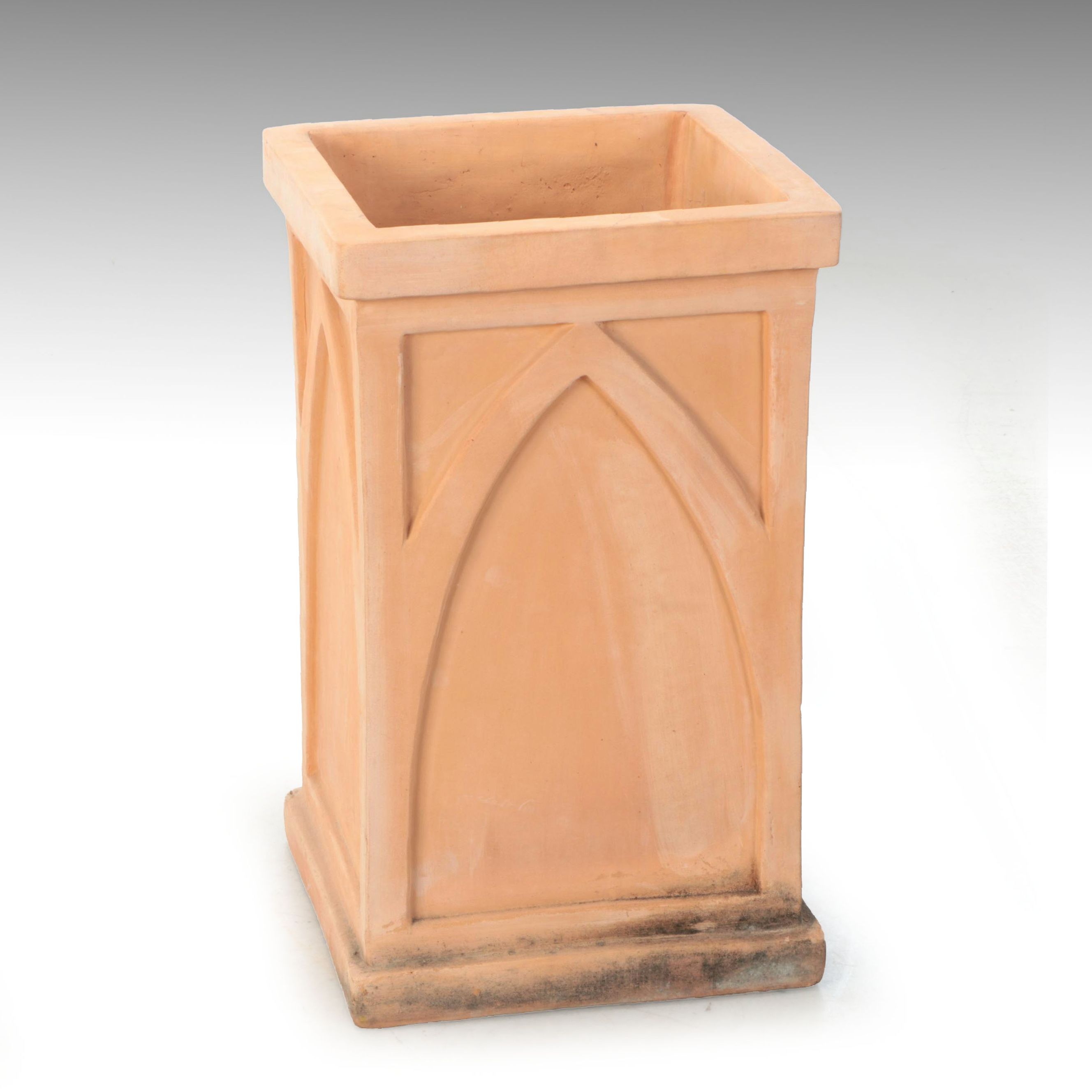 Terracotta Lancet Arch Garden Planter