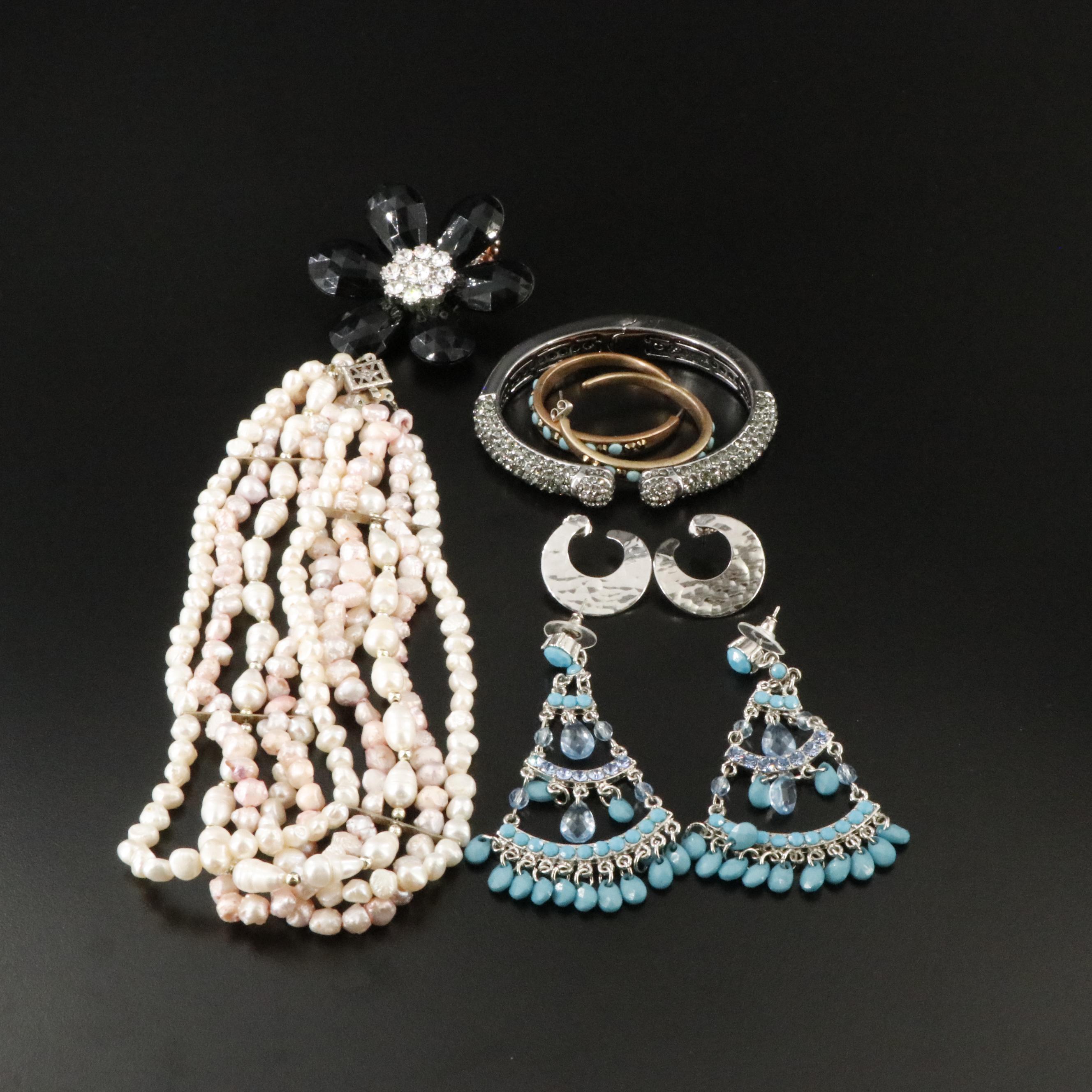 Pearls, Sterling and Kabana Featured in Jewelry Collection