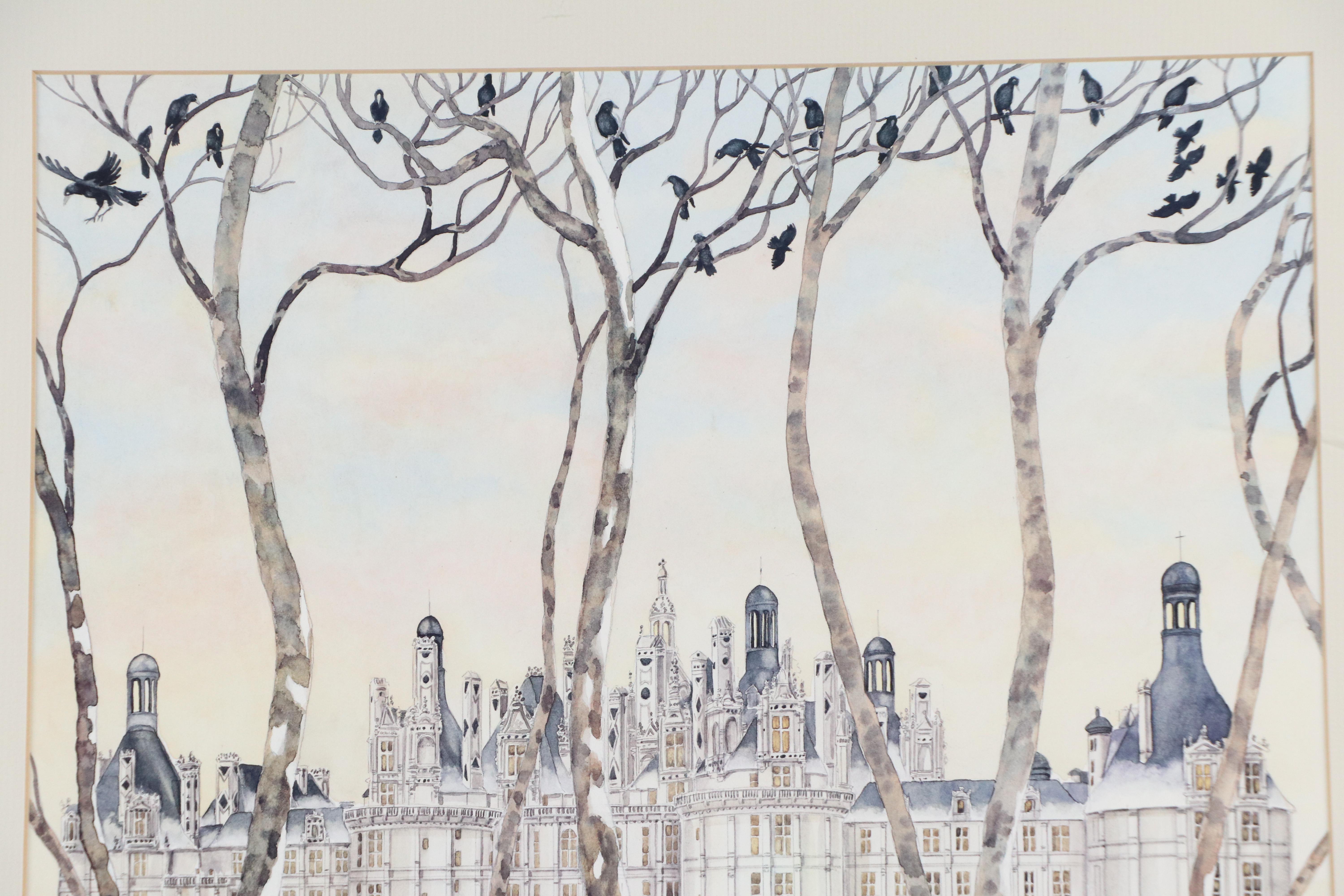 After Philippe Legendre-Kvater Offset Lithograph "Chambord"