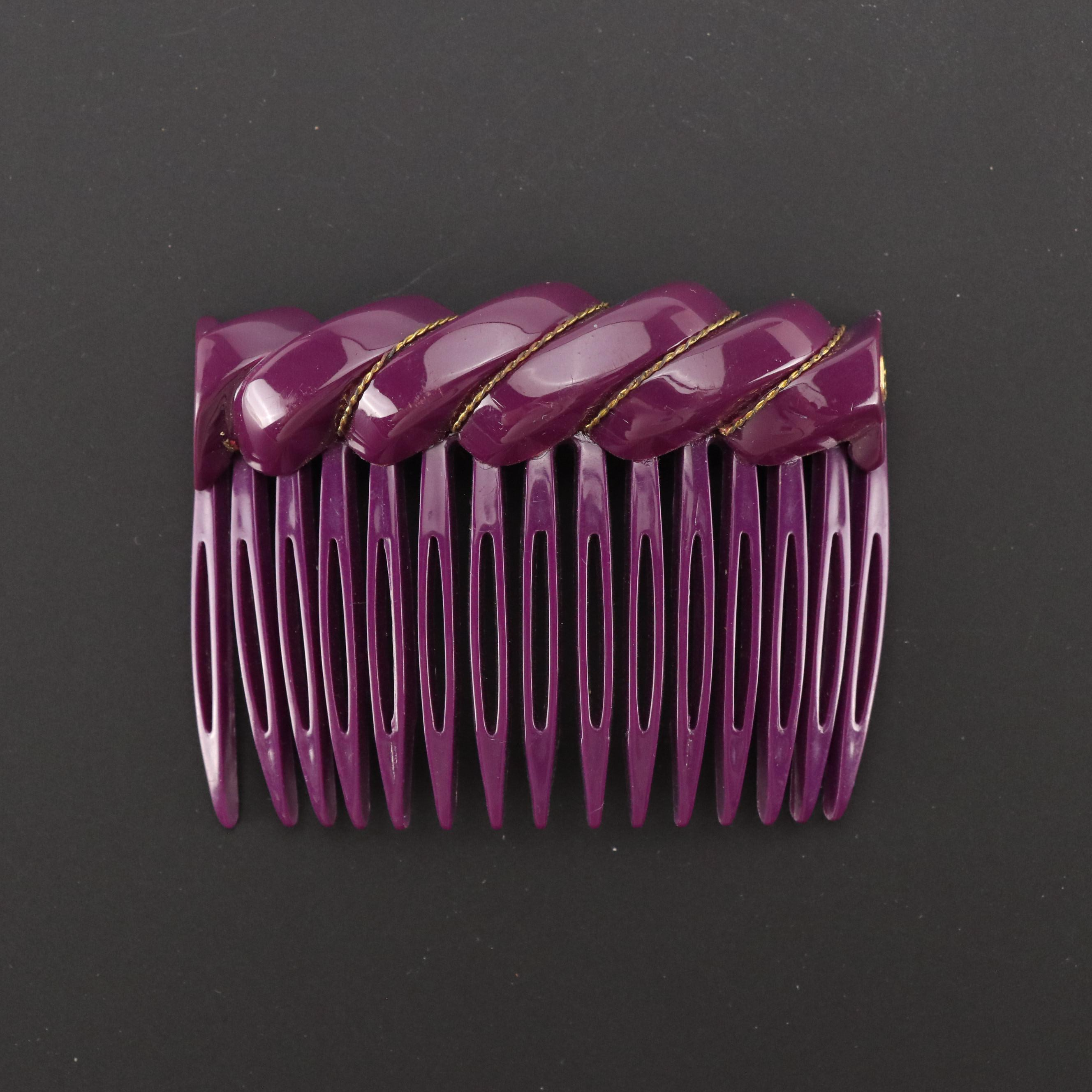 Alexandre de Paris Vintage Plastic Hair Accessories