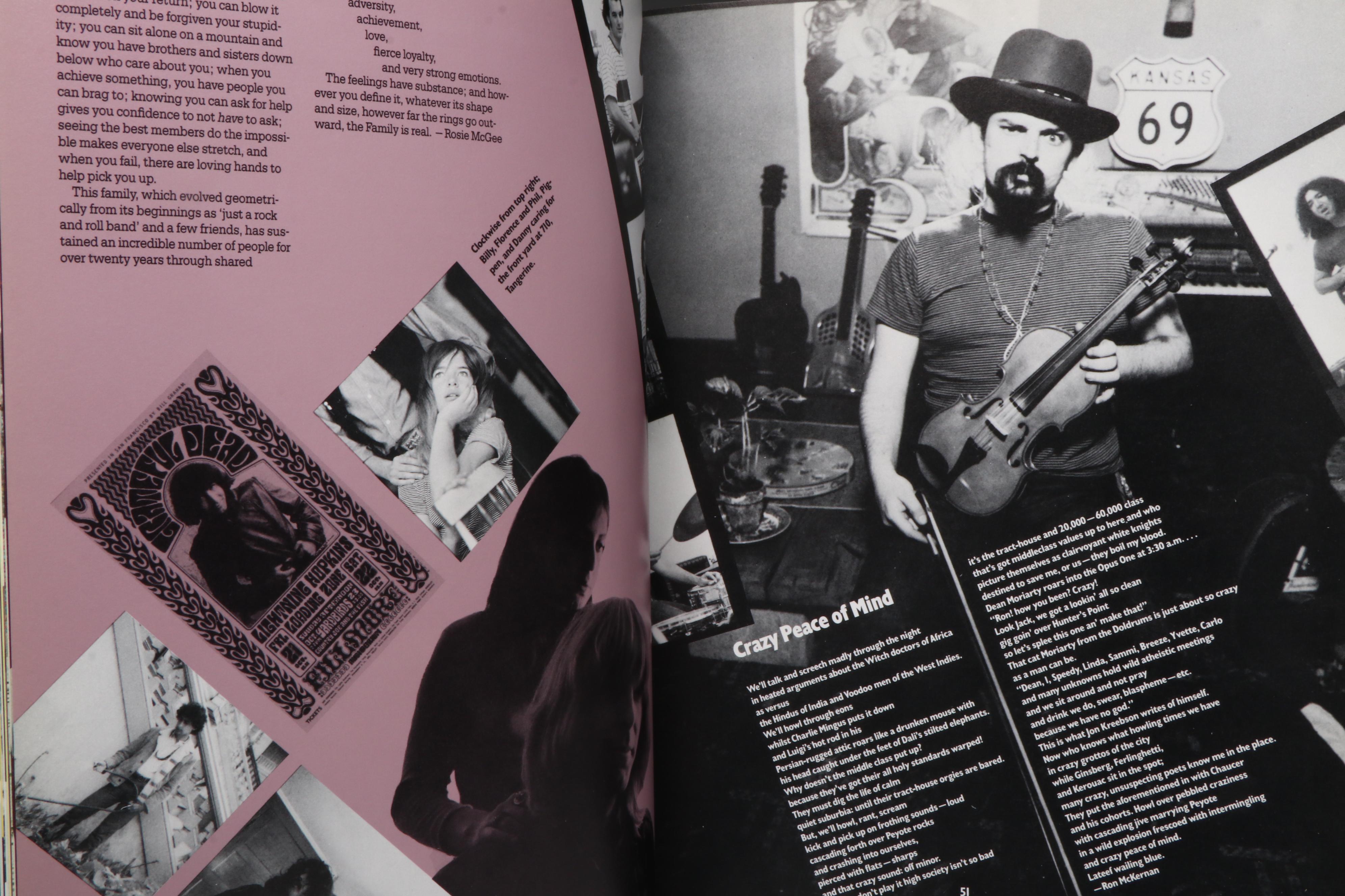 First Printing "Grateful Dead Family Album" by Jerilyn Lee Brandelius, 1989