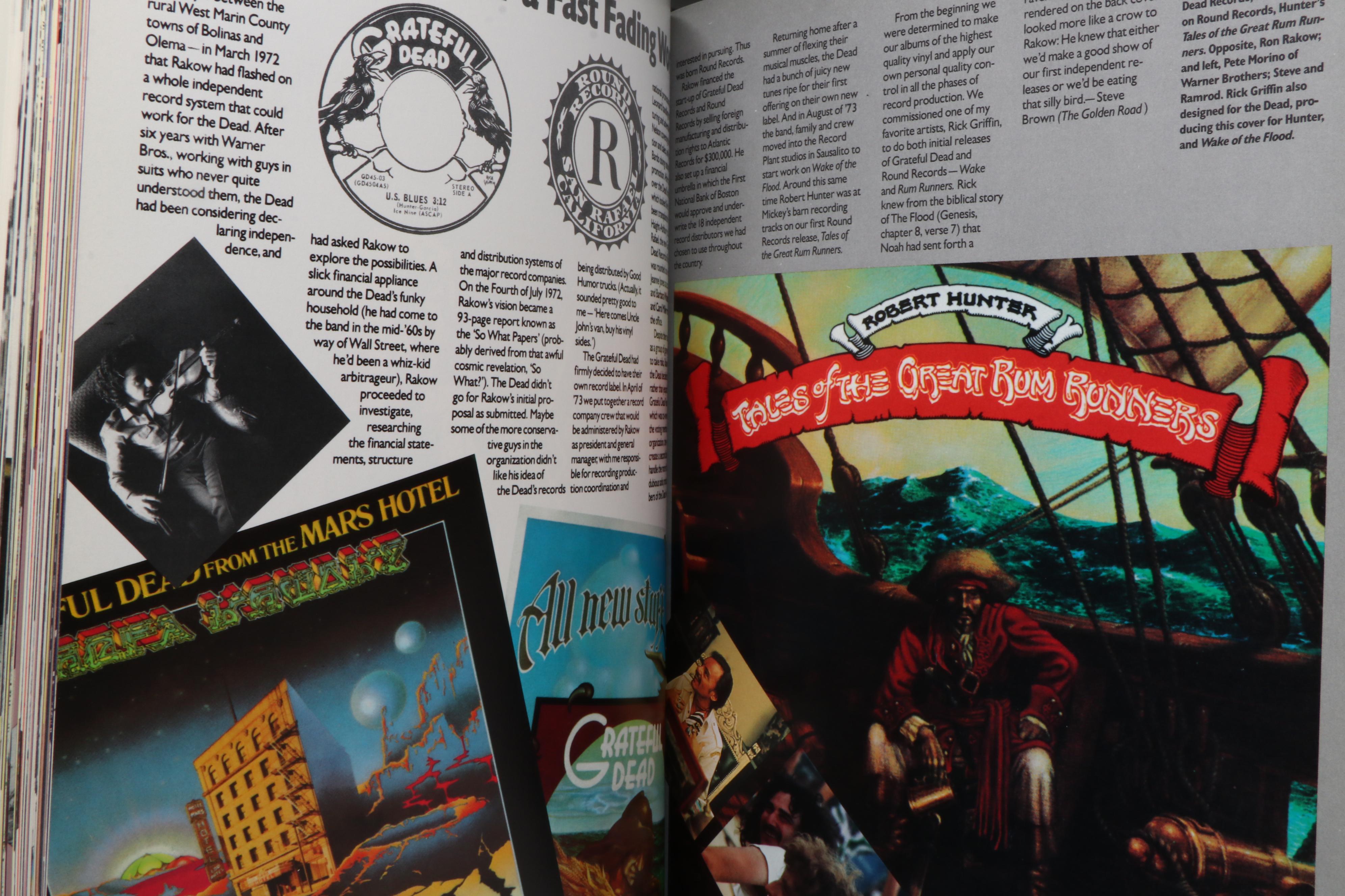 First Printing "Grateful Dead Family Album" by Jerilyn Lee Brandelius, 1989