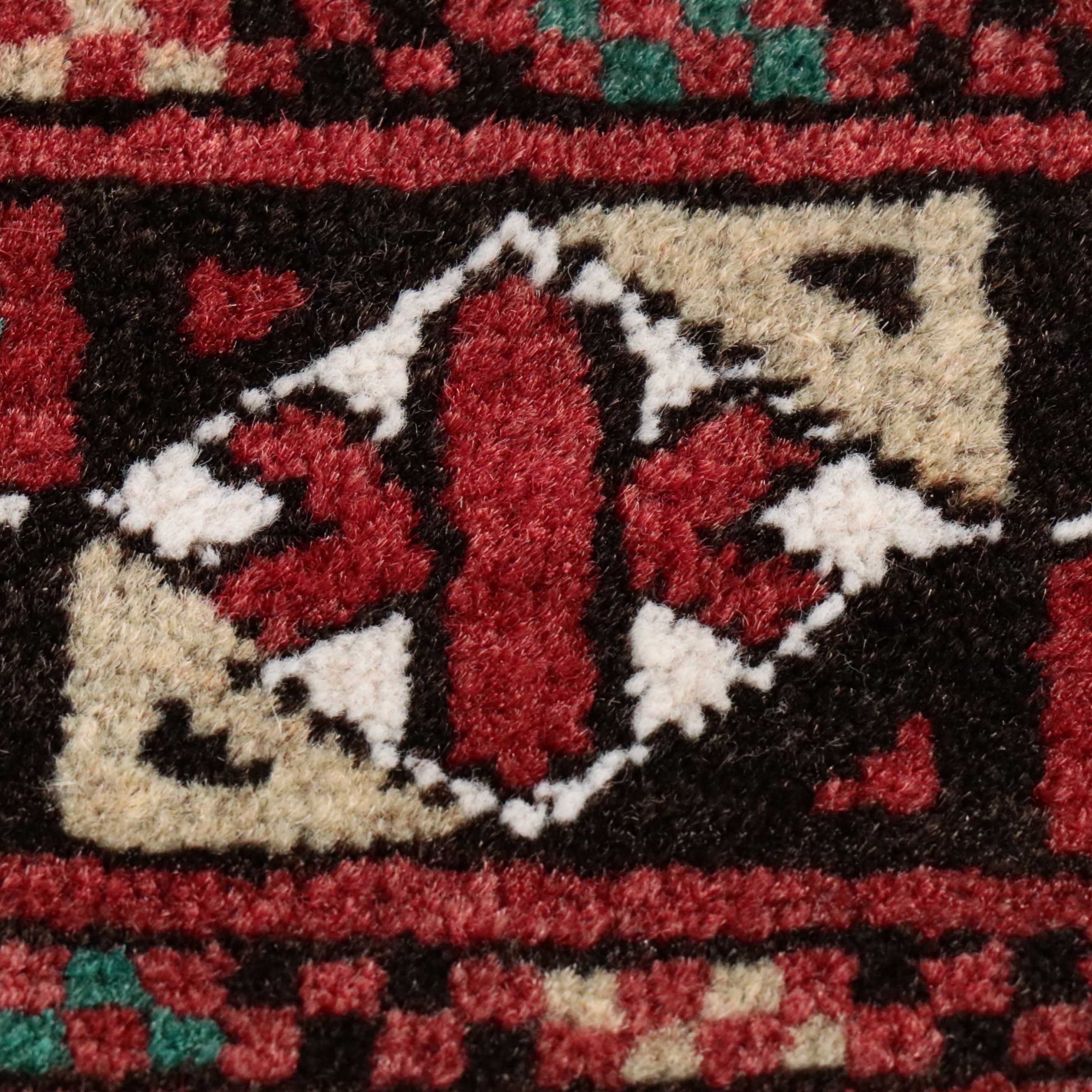3'11 x 6'5 Hand-Knotted Afghan Turkmen Area Rug