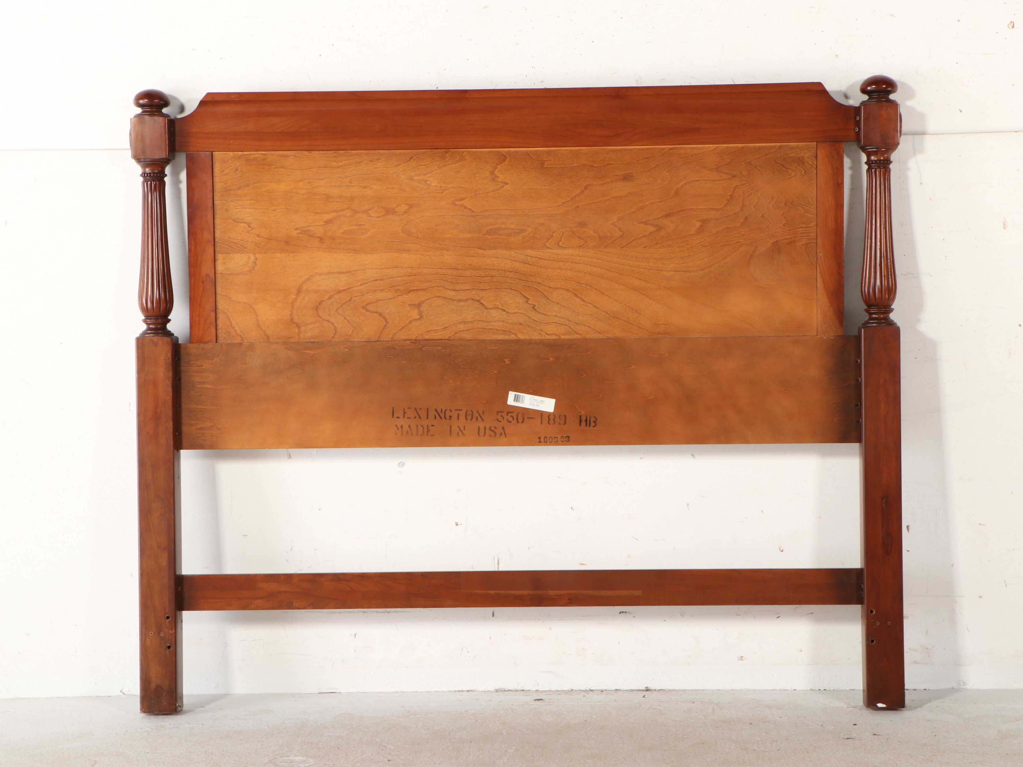 Lexington Furniture Louis Philippe Style Marquetry Inlaid Headboard