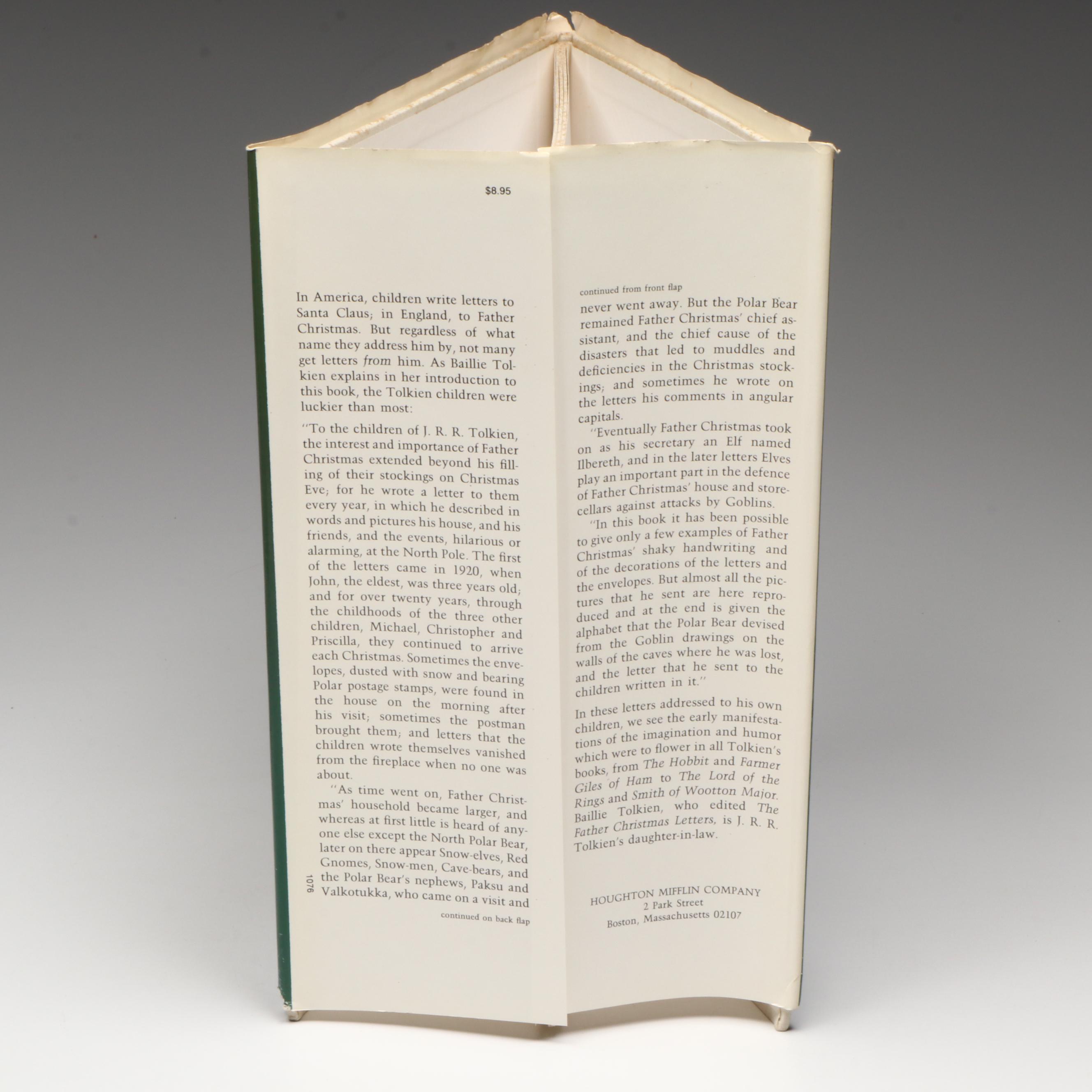 First Edition "The Father Christmas Letters" by J. R. R. Tolkien, 1976