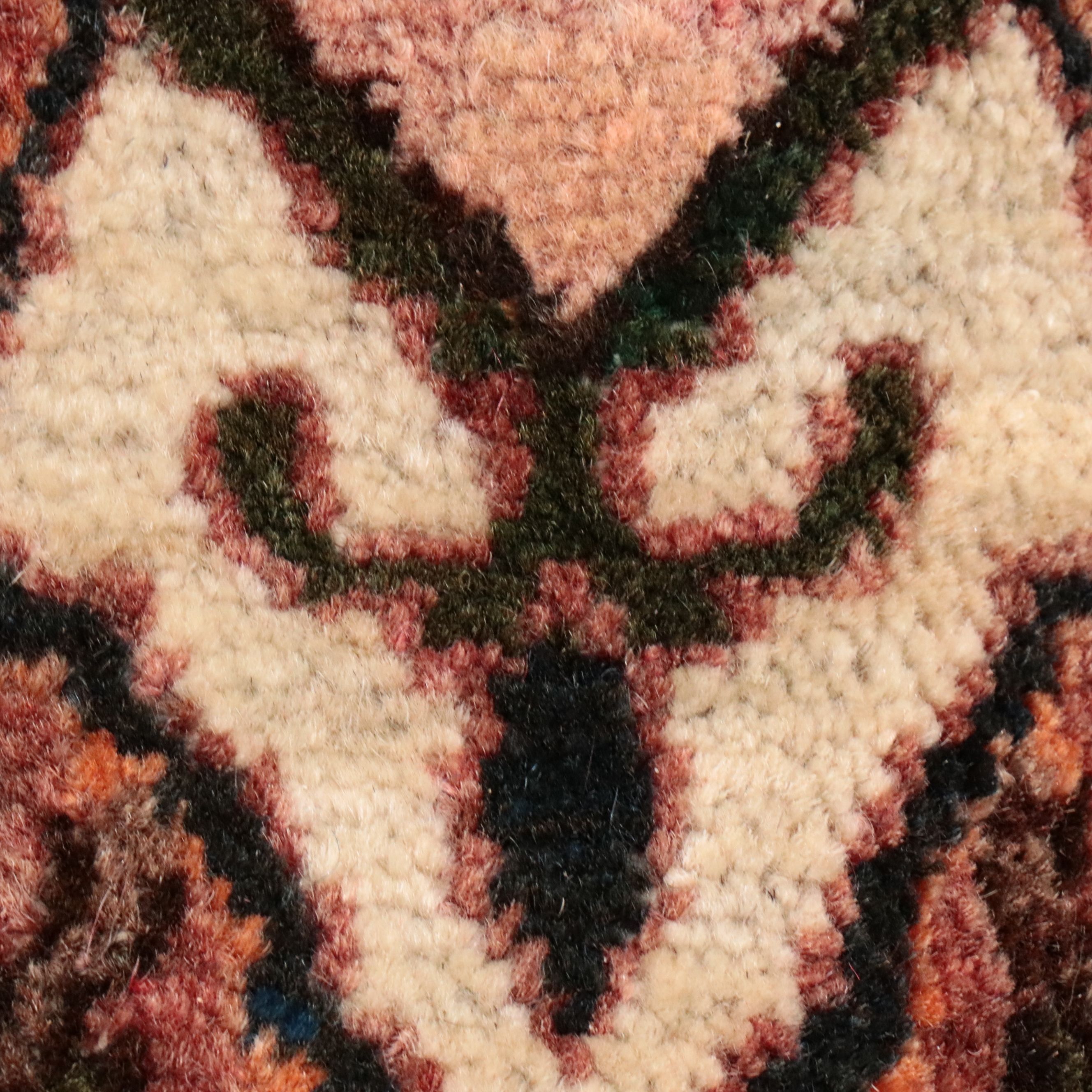 4'7 x 7' Hand-Knotted Persian Hamadan Area Rug