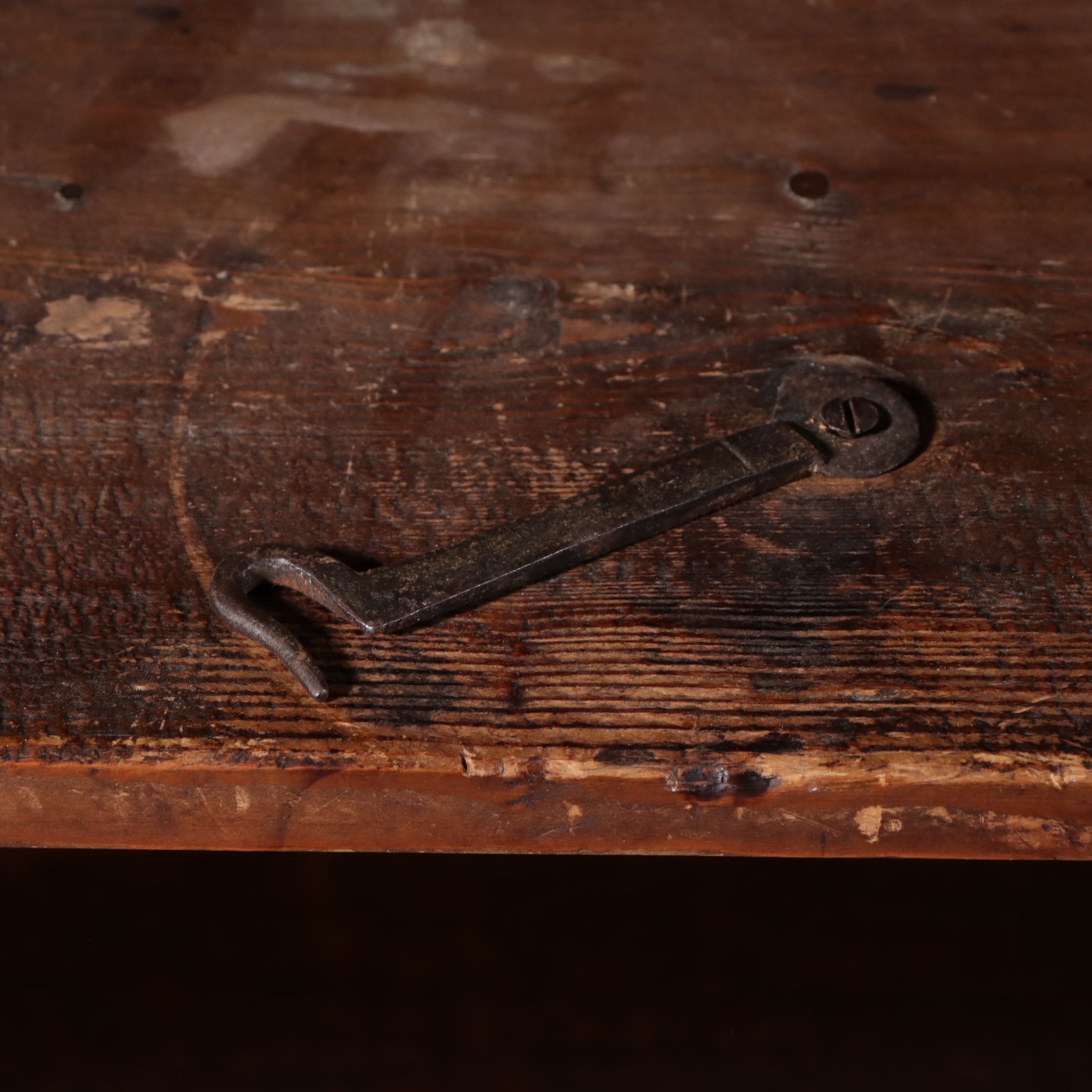 French Provincial Carved Pine "Wedding" Armoire, 19th Century