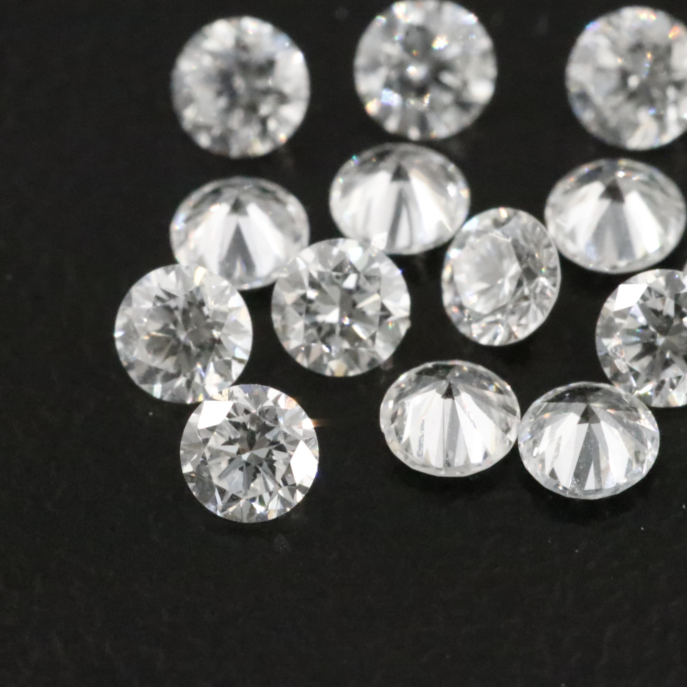 Loose 1.84 CTW Lab Grown Diamond Lot