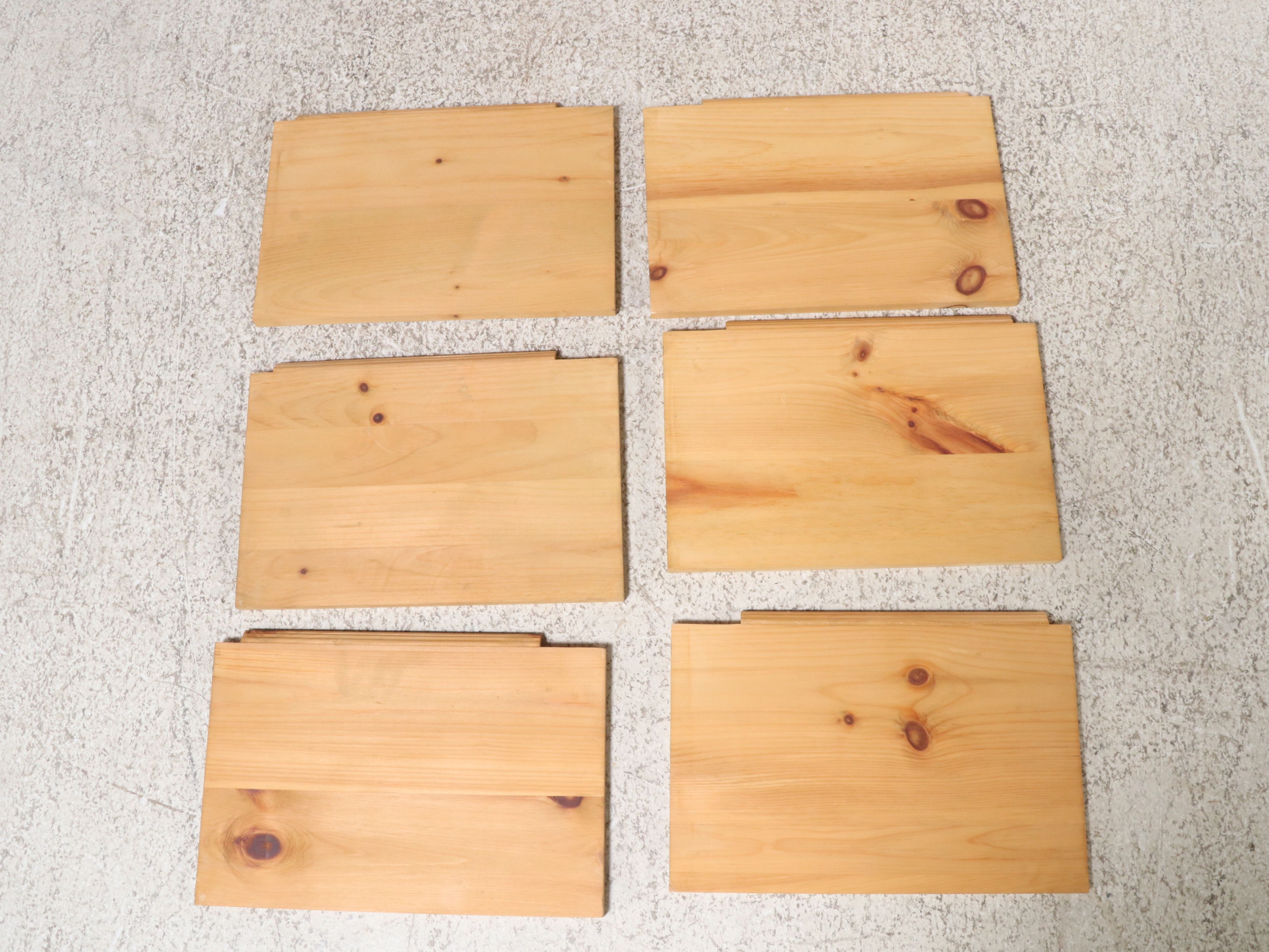 Pair of Federal Style Pine Narrow Cabinets