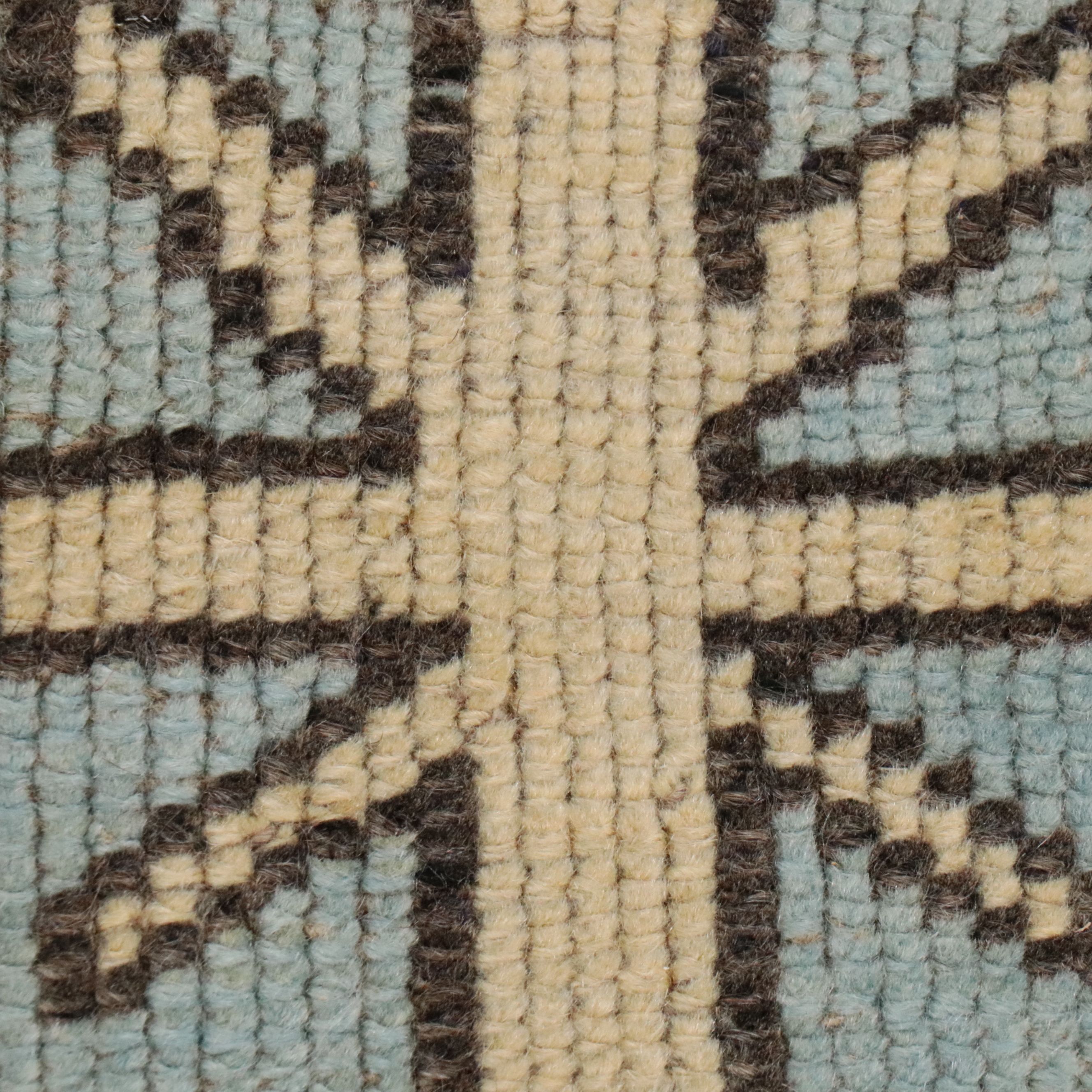 3'4 x 5'6 Hand-Knotted Turkish Anatolian Area Rug