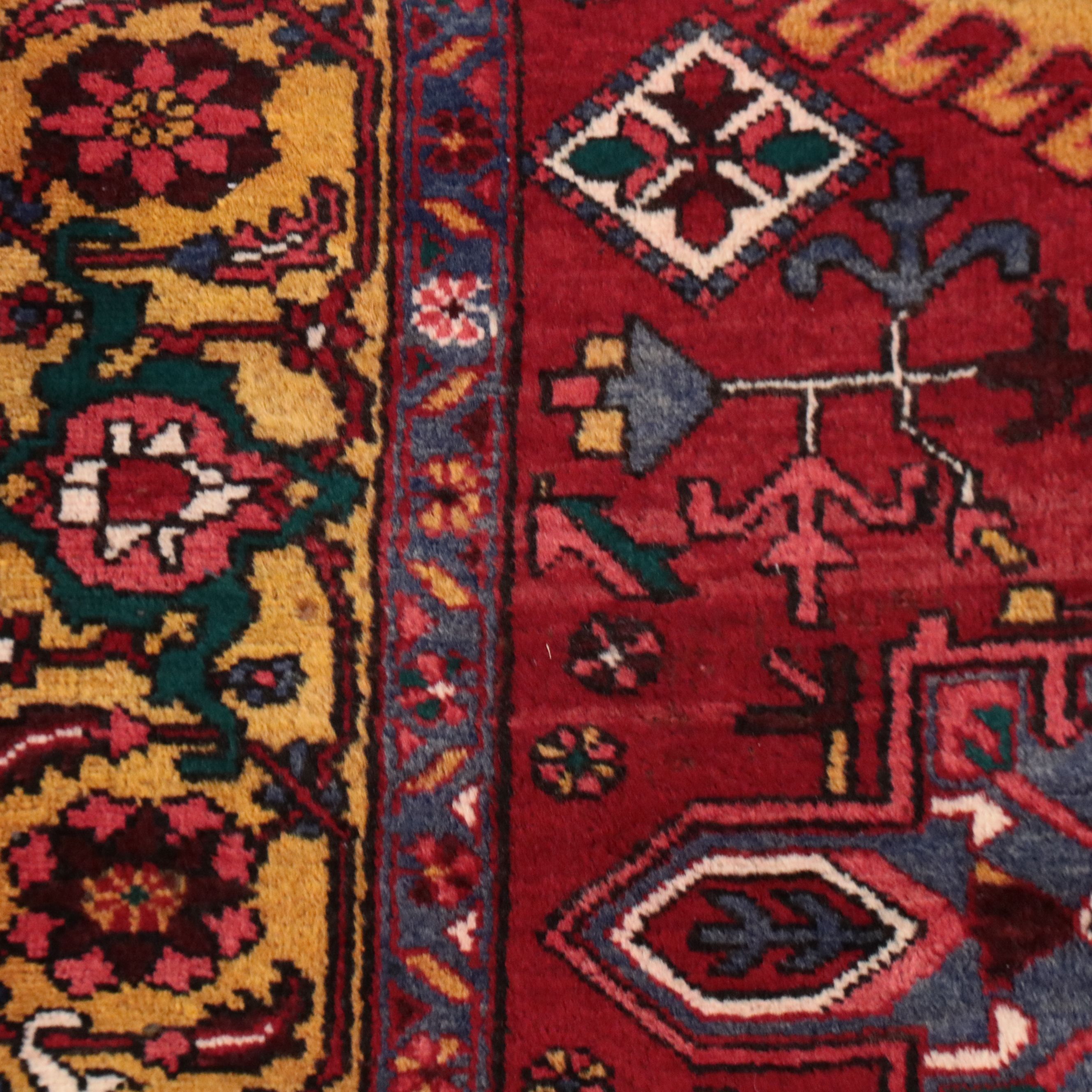3'4 x 10'7 Hand-Knotted Persian Lamberan Long Rug