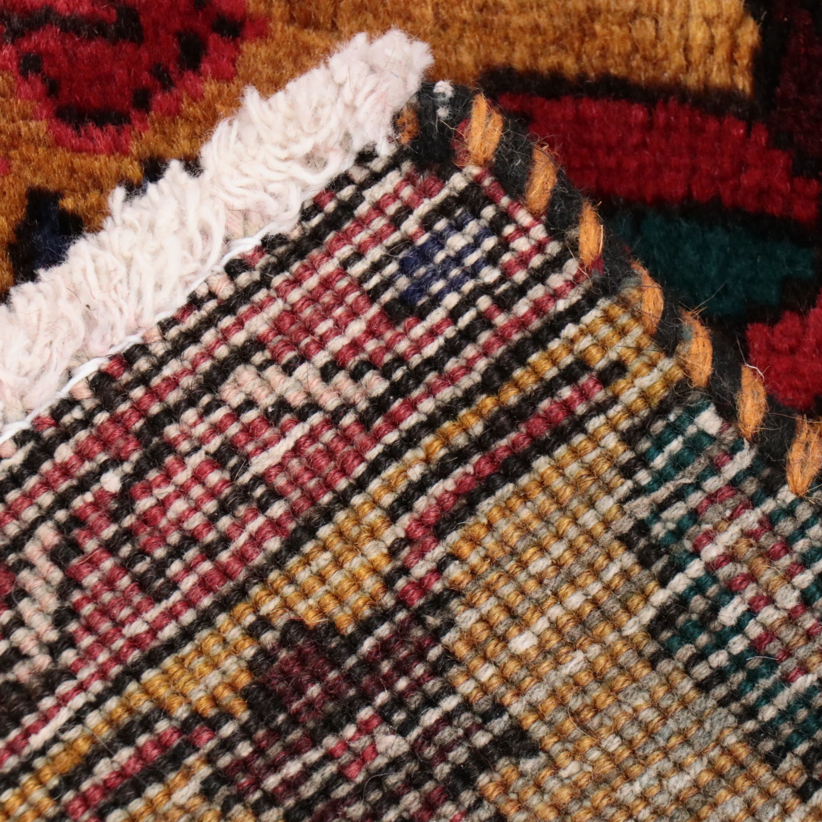 3'4 x 10'7 Hand-Knotted Persian Lamberan Long Rug