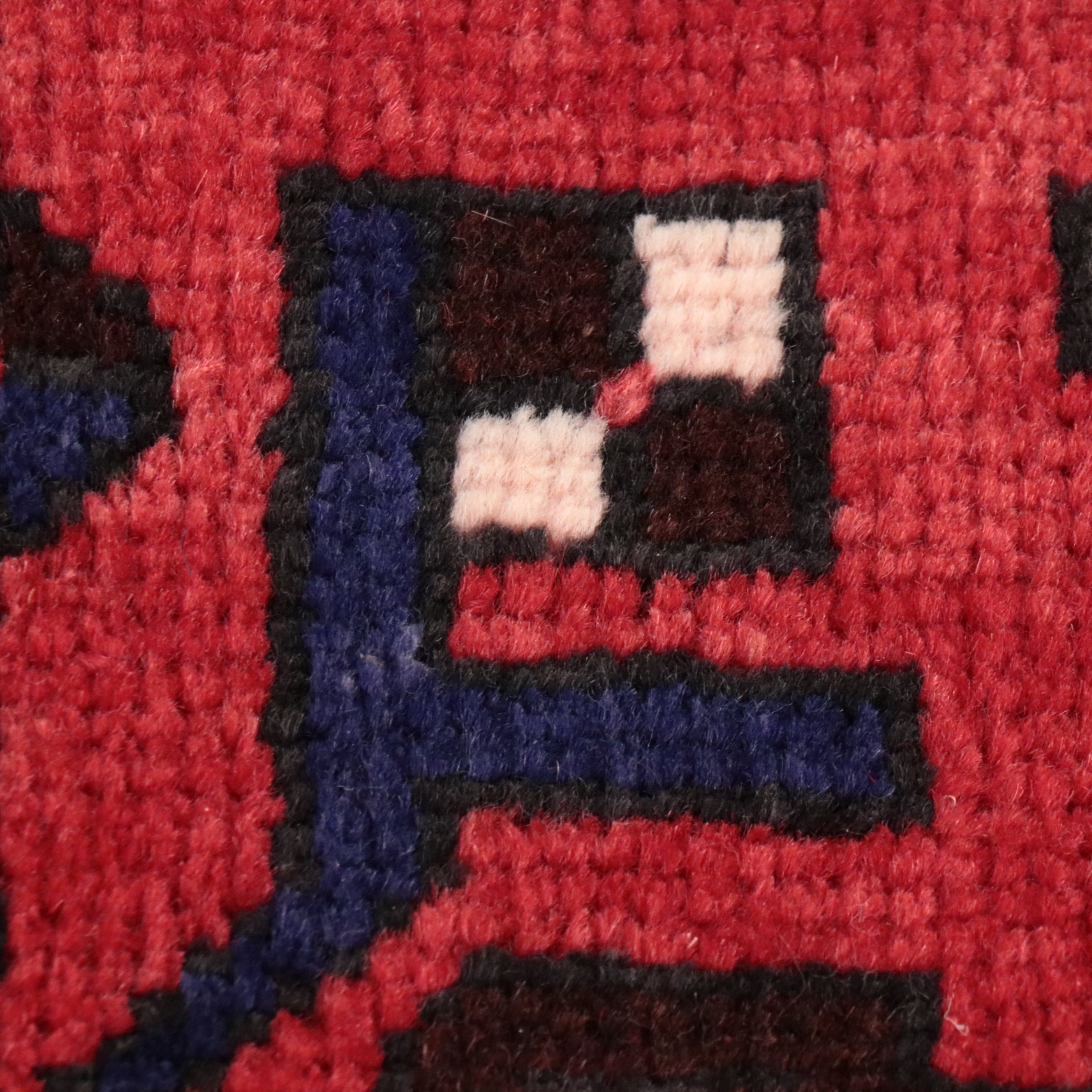 3'5 x 10'6 Hand-Knotted Persian Arak Long Rug