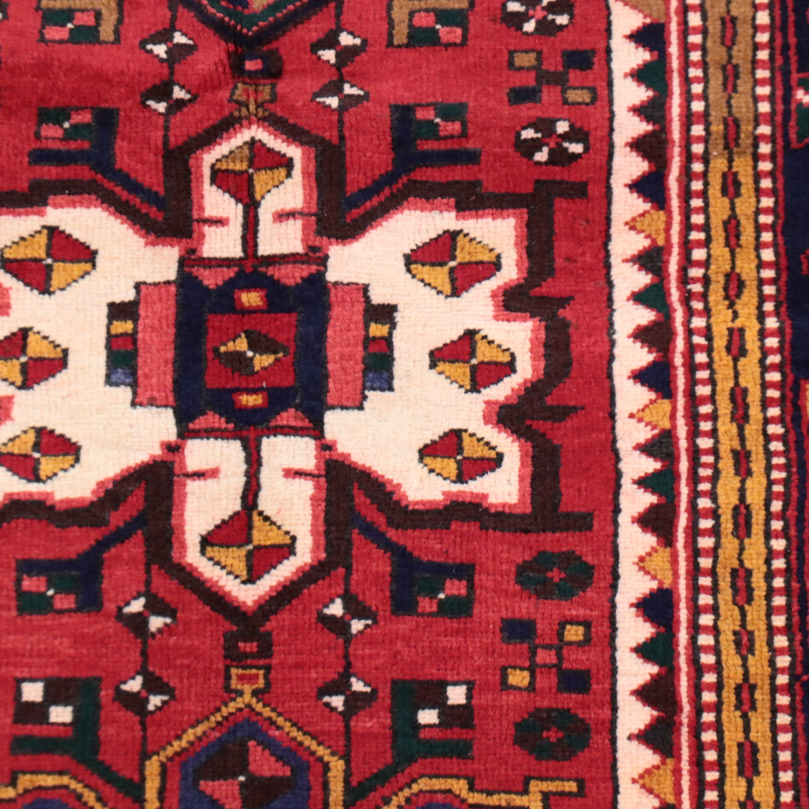 3'5 x 10'6 Hand-Knotted Persian Arak Long Rug