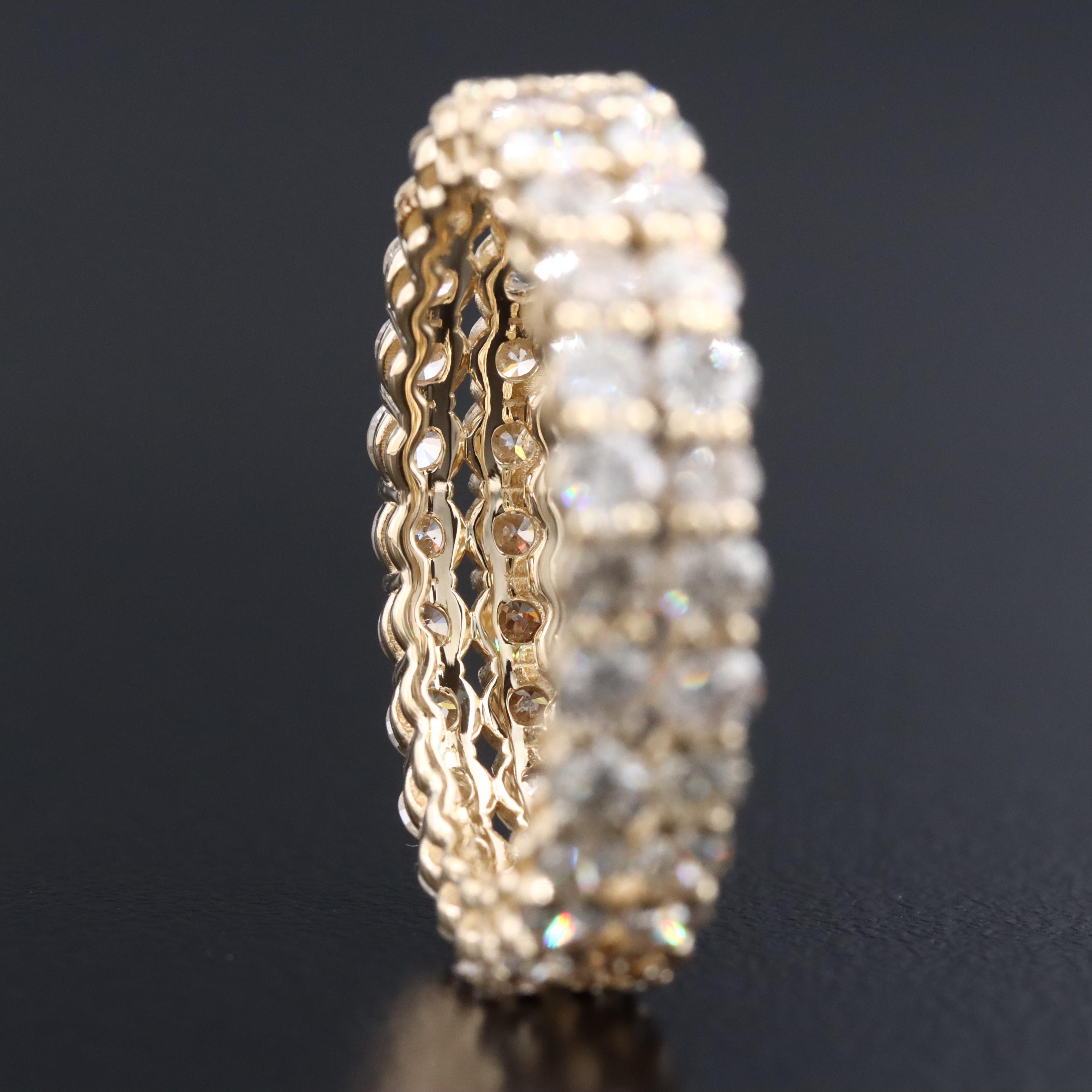 14K 2.49 CTW Diamond Eternity Band