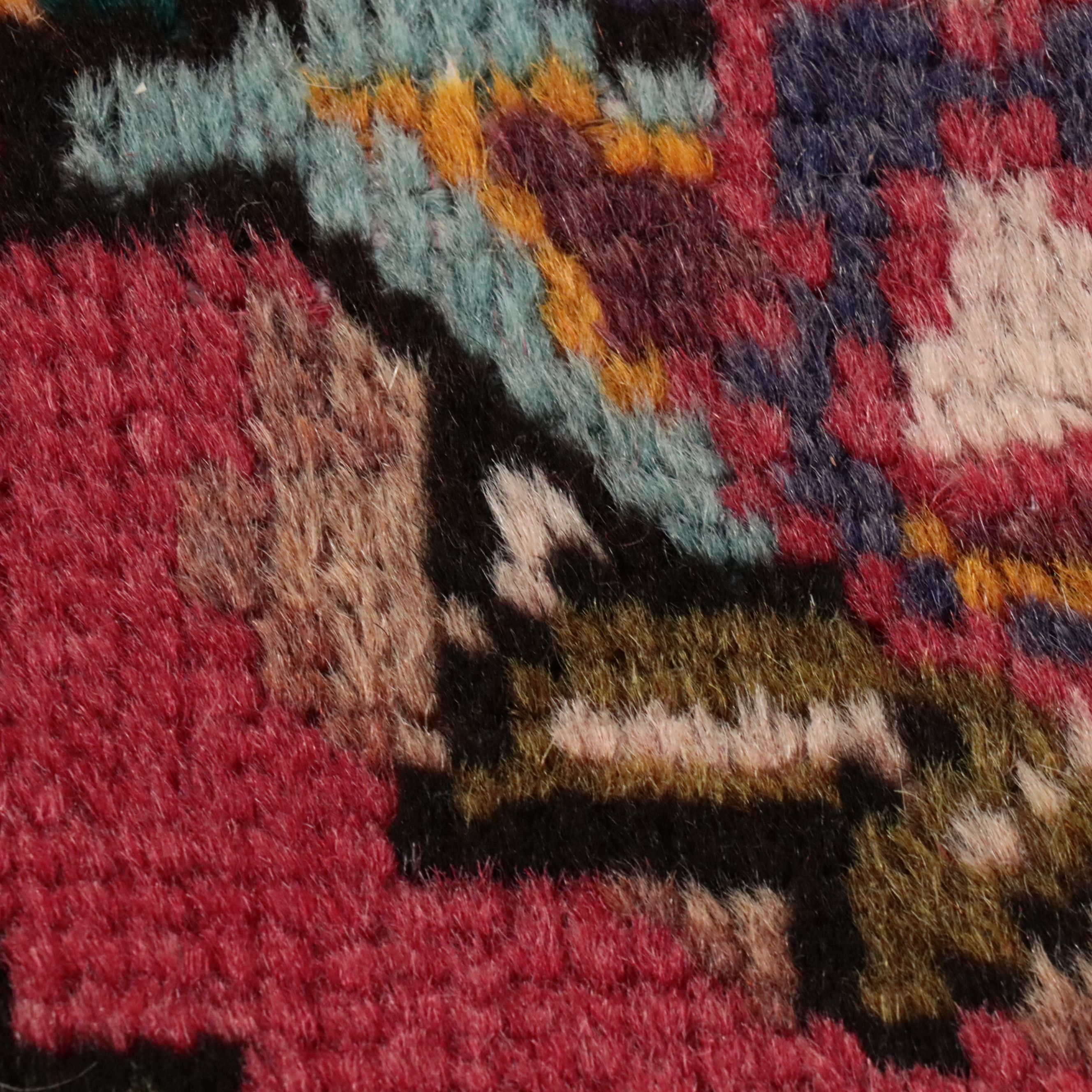 4'10 x 6'3 Hand-Knotted Persian Tabriz Area Rug