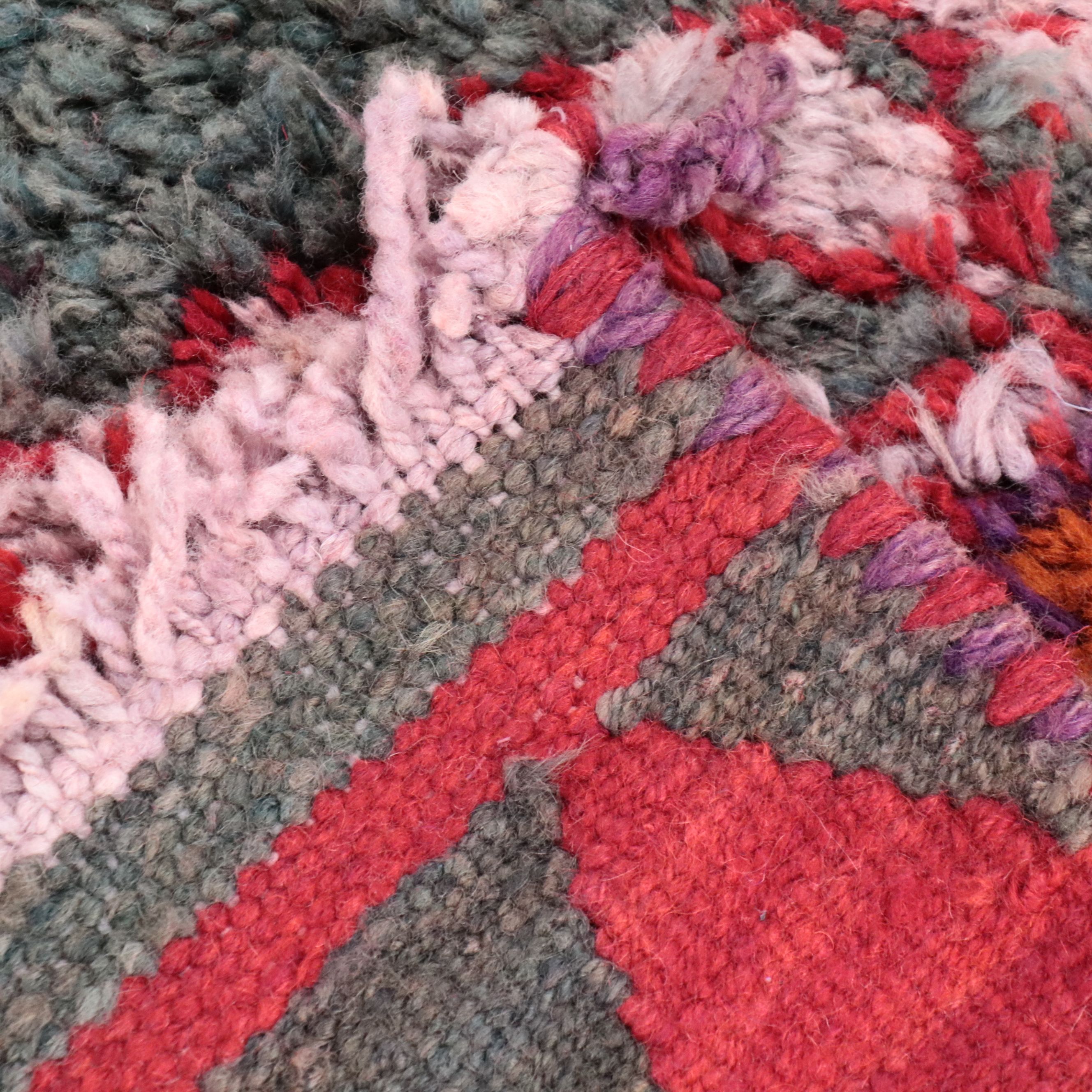 3' x 11' Hand-Knotted Turkish Village Long Rug