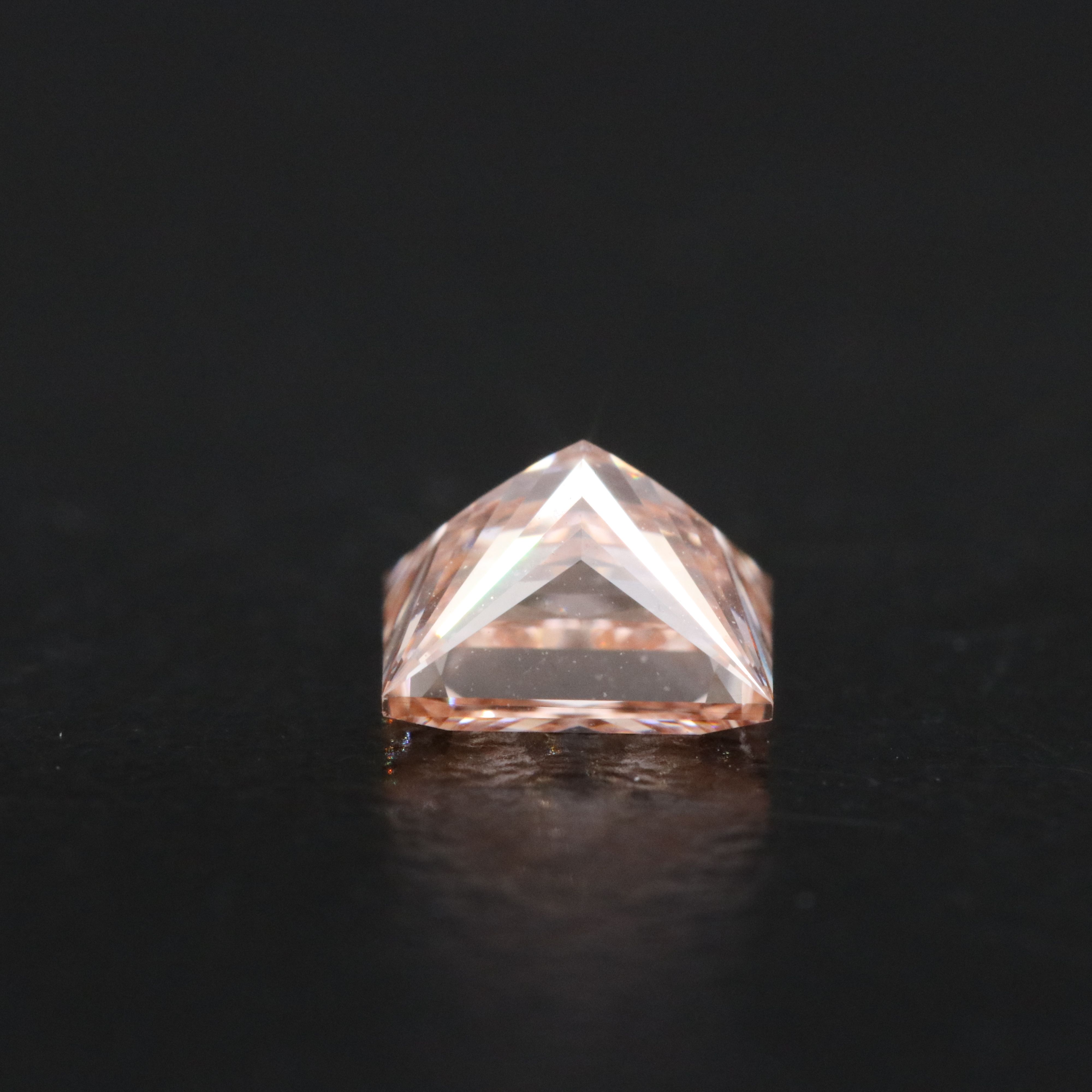 Loose 1.01 CT Lab Grown Fancy Pink Diamond with IGI Report