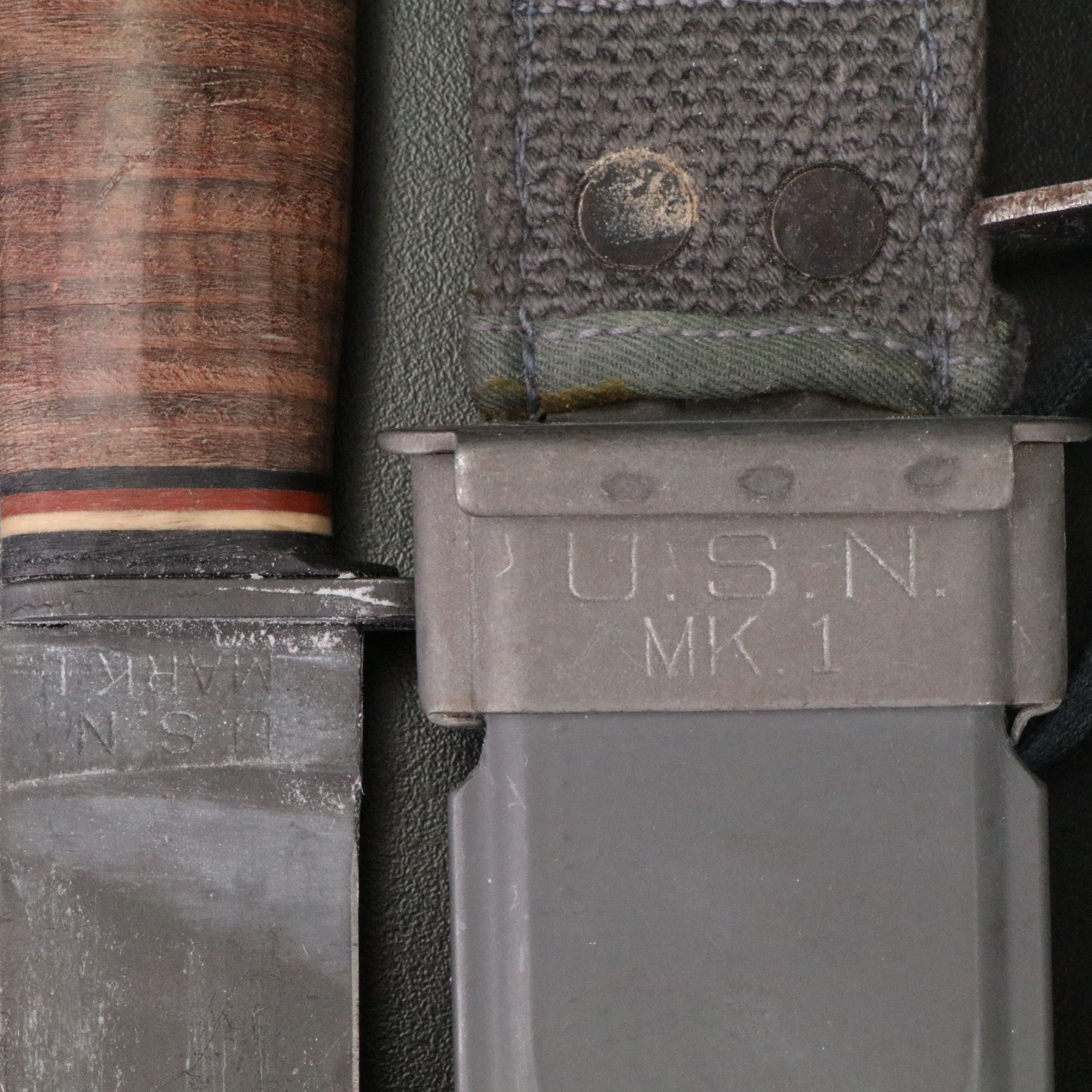 Three U.S. Fighting Combat Knives