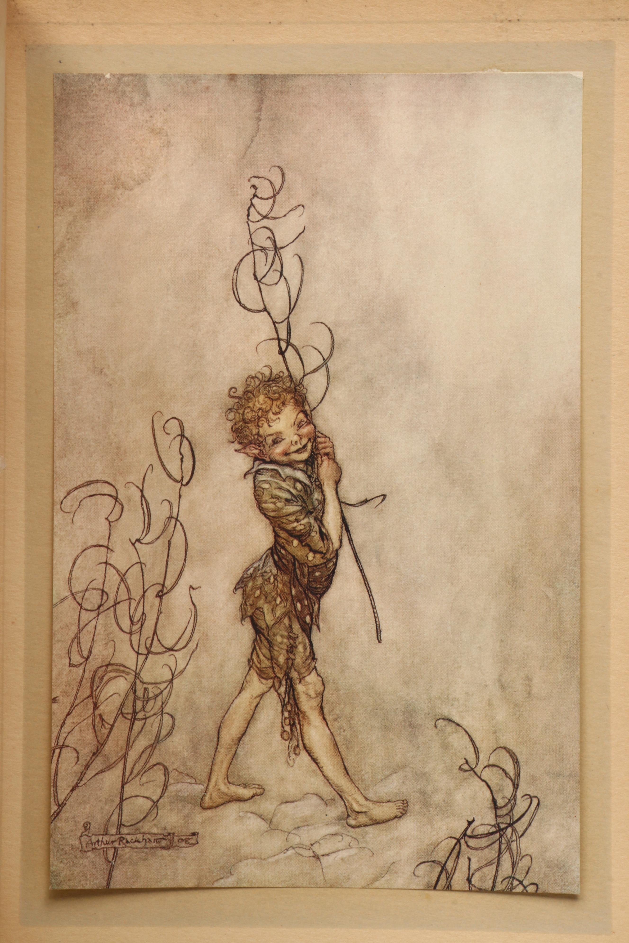 Arthur Rackham Illustrated "A Midsummer-Night's Dream" by William Shakespeare