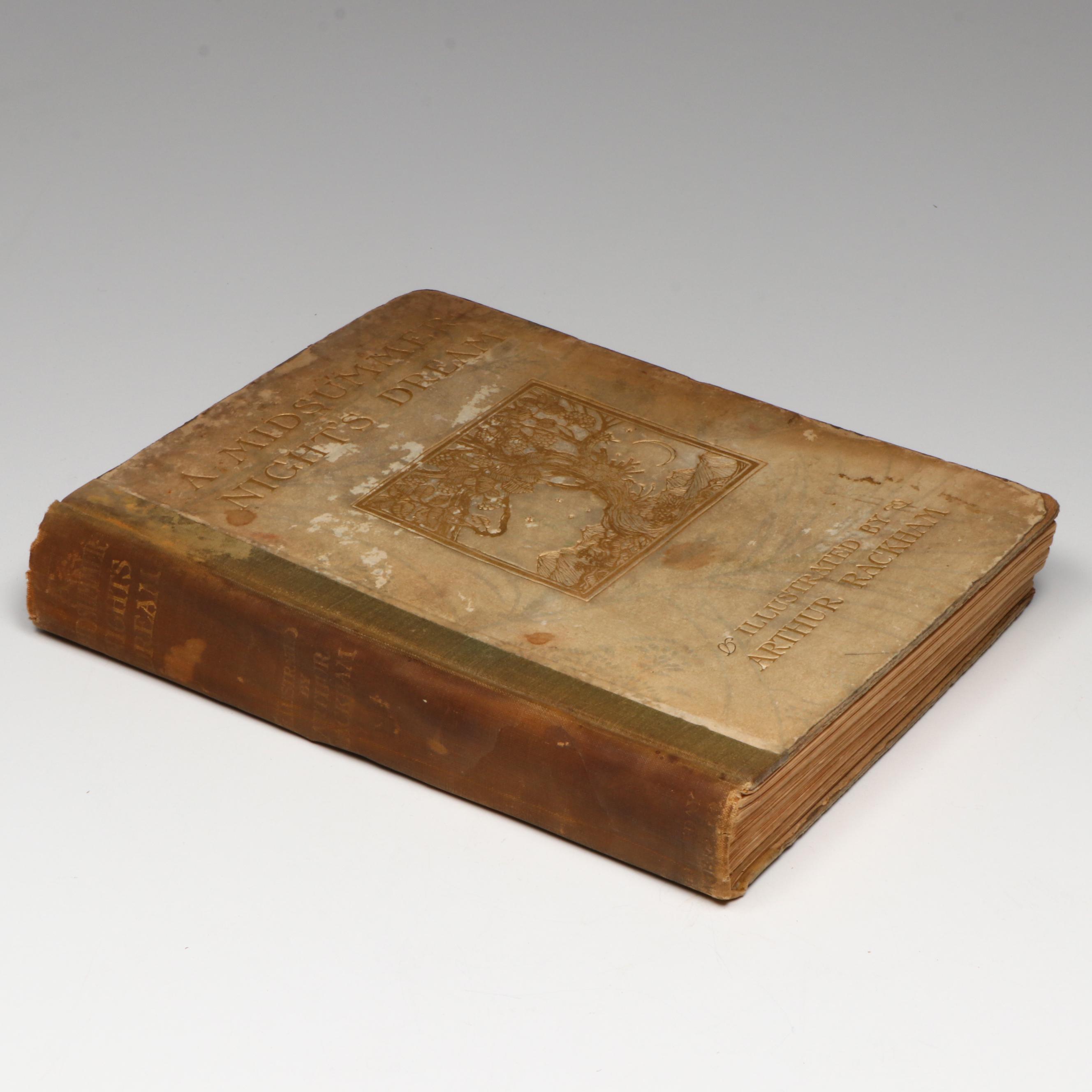 Arthur Rackham Illustrated "A Midsummer-Night's Dream" by William Shakespeare