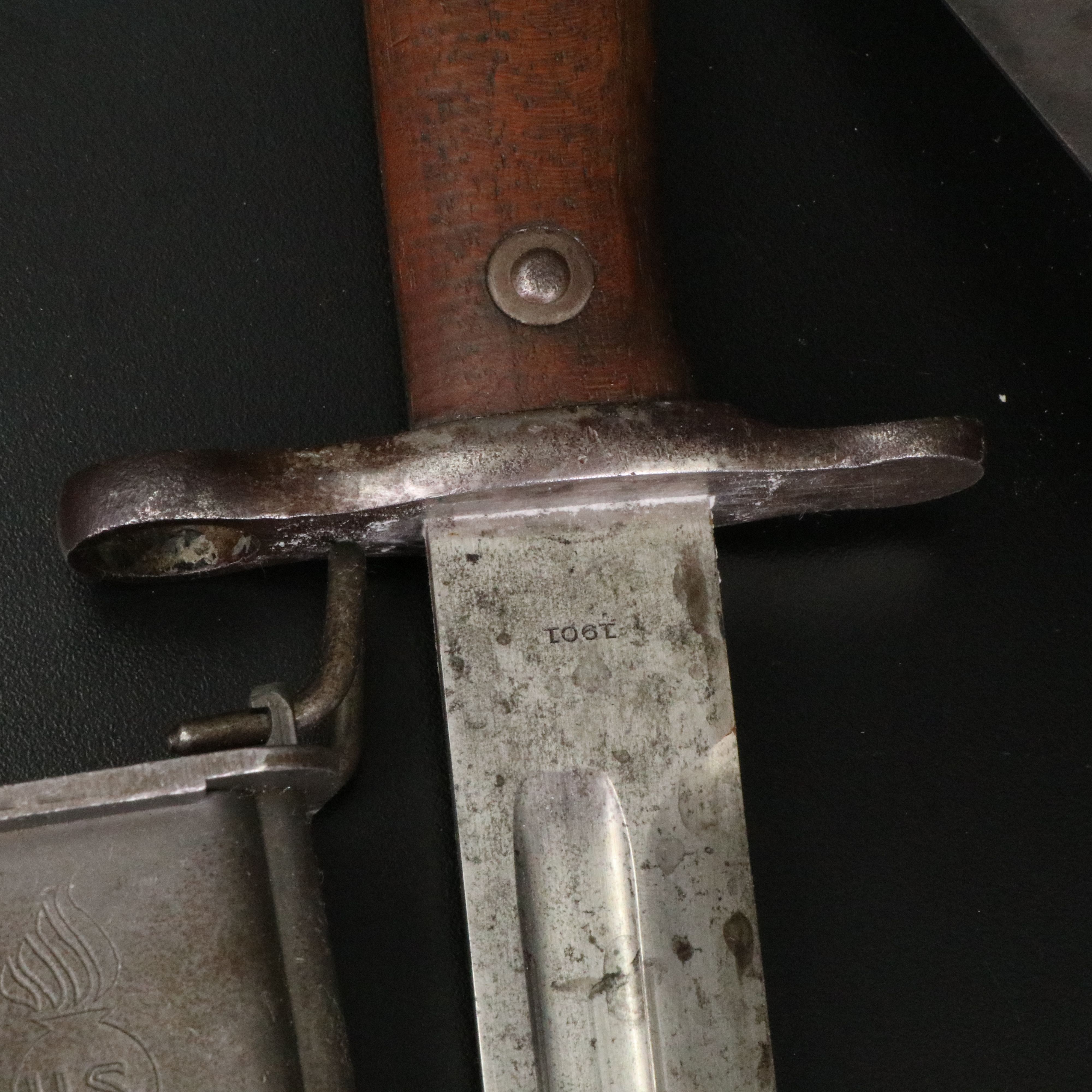 1901 U.S. Bayonet and an M1 World War 2 Bayonet