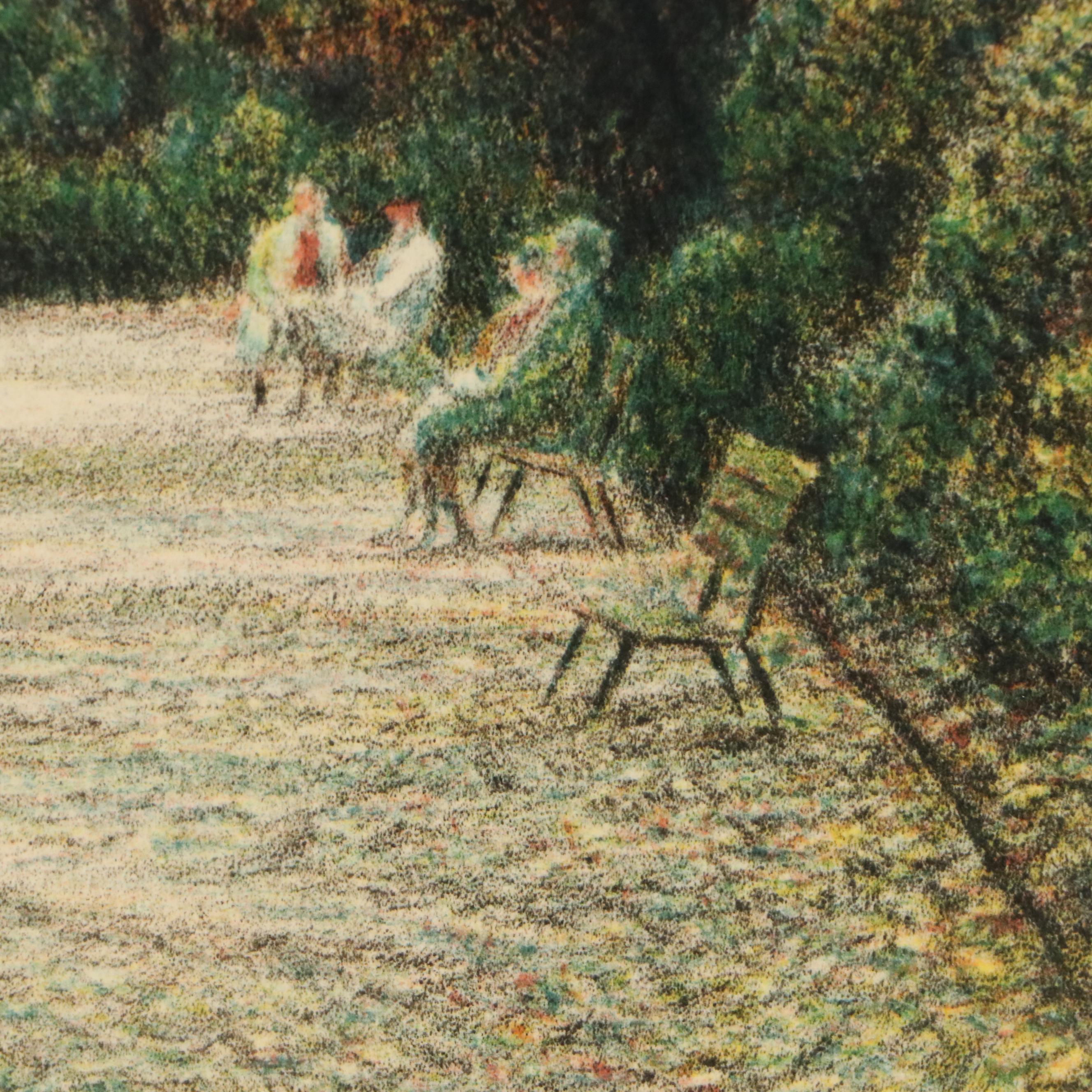 Harold Altman Color Lithograph "Autumn 1988," Late 20th Century