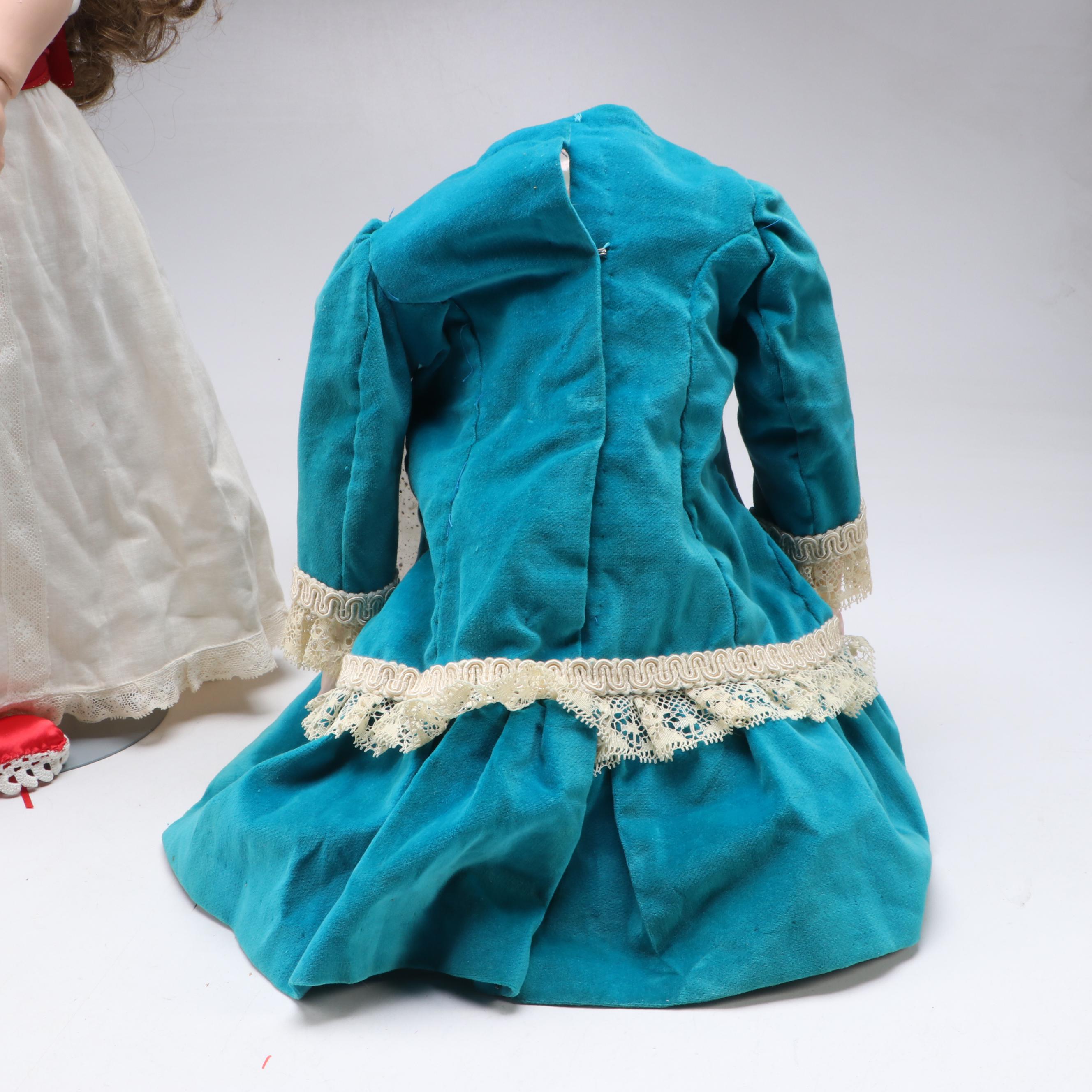 Trego Composition Sleepy Eye Doll with Doll Body, Early 20th Century