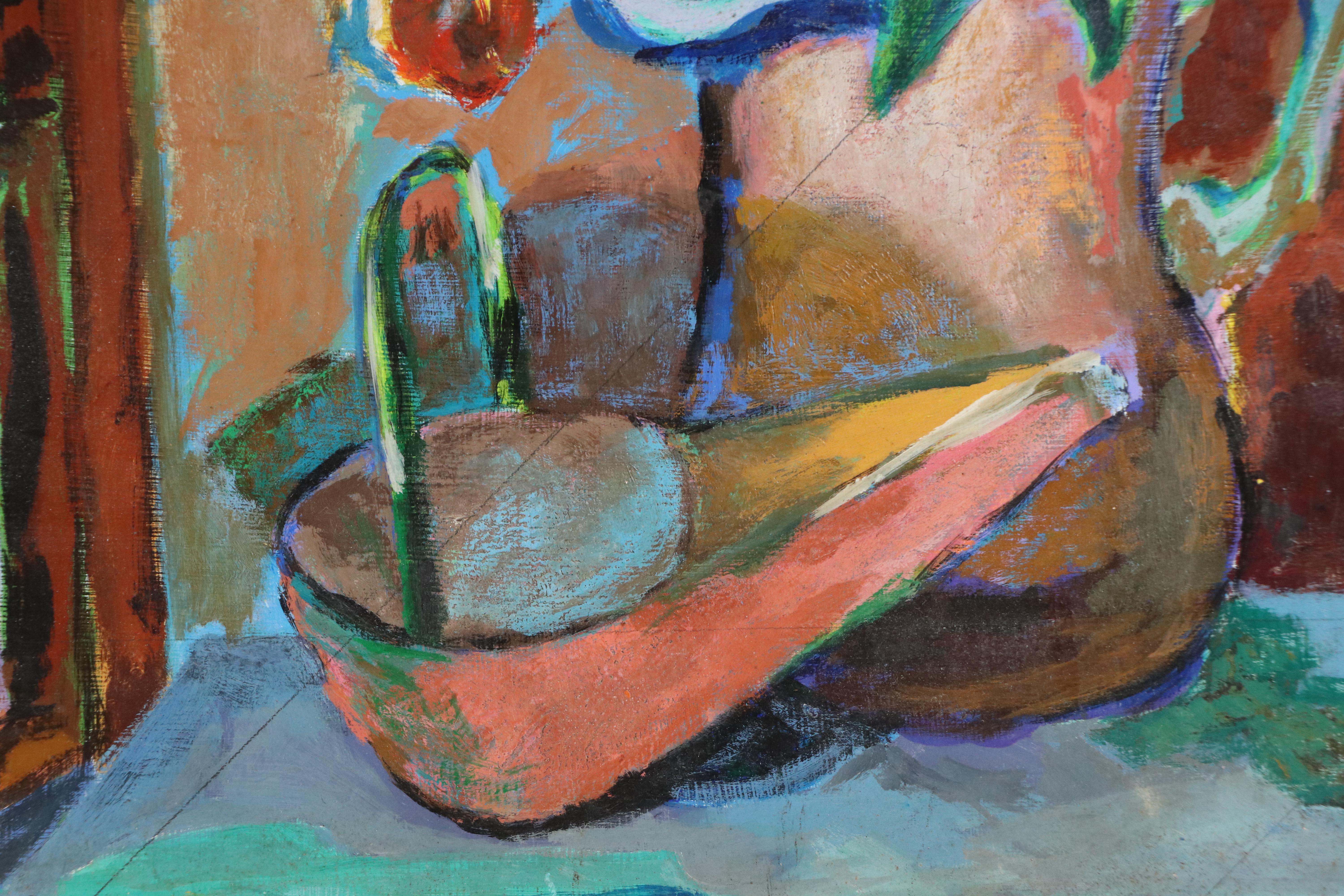Luders Still Life Oil Painting and L. Neal Landscape Digital Print
