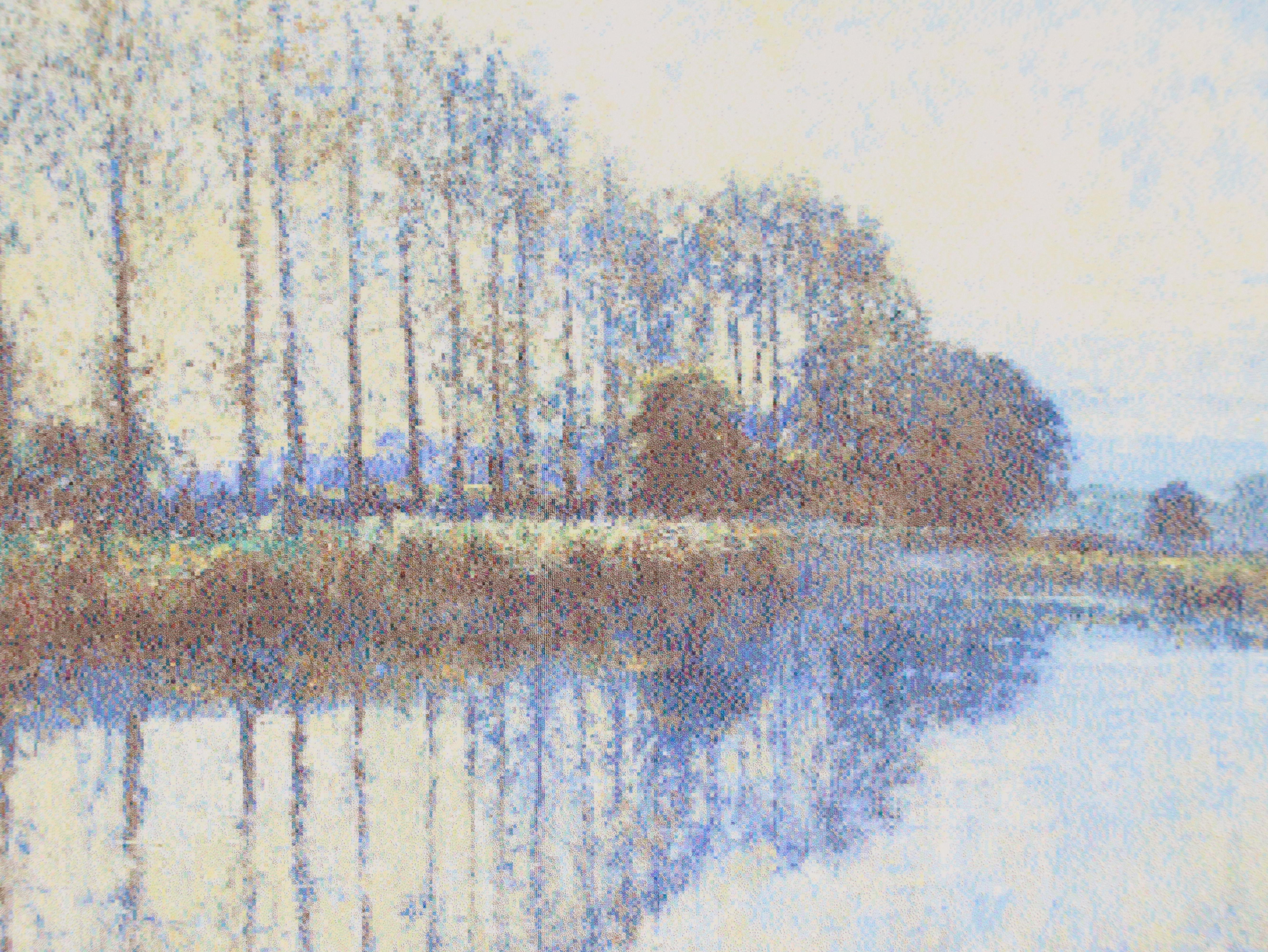 Luders Still Life Oil Painting and L. Neal Landscape Digital Print