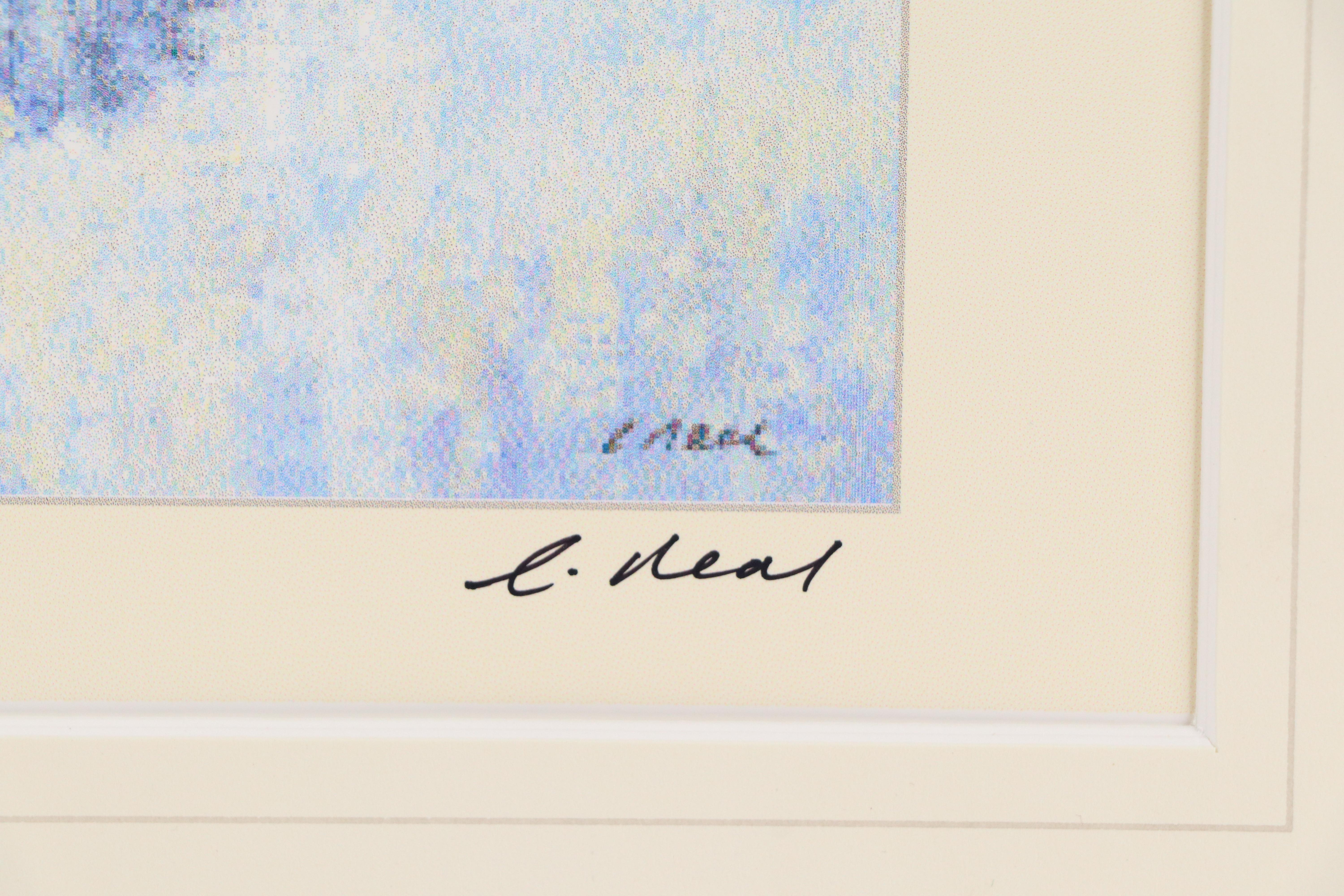 Luders Still Life Oil Painting and L. Neal Landscape Digital Print