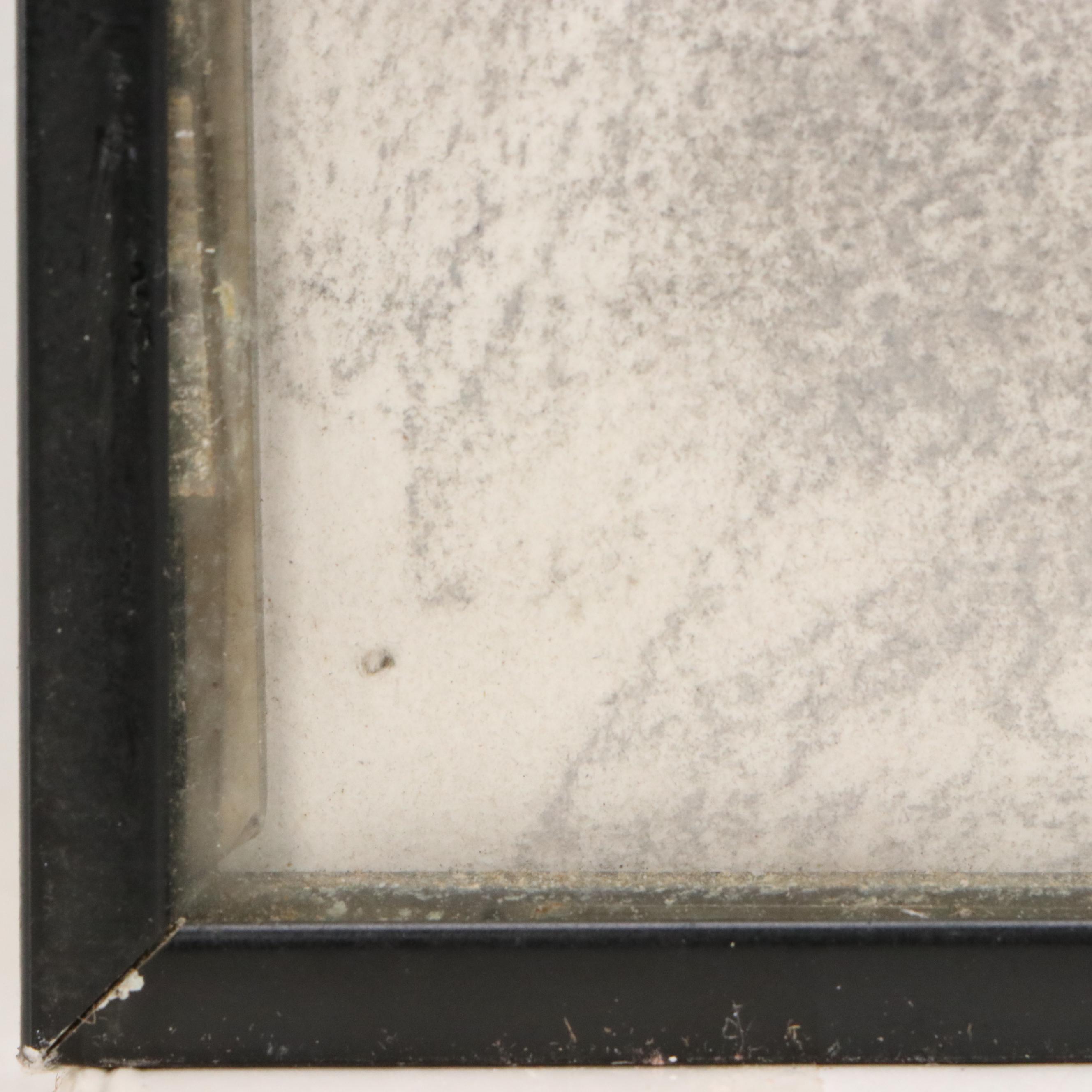 Charcoal and Pastel Drawing Gestural Abstract Composition, 1990