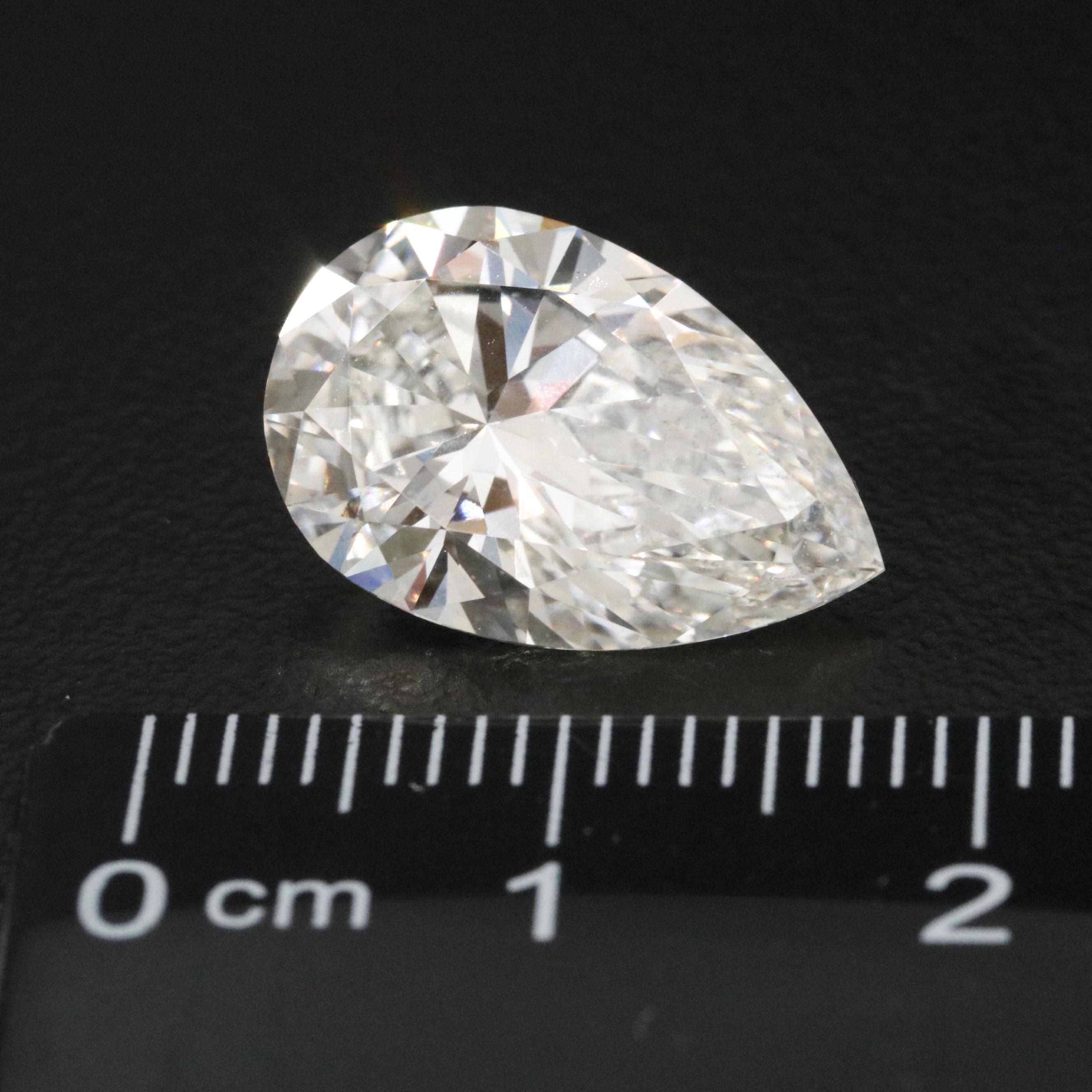 Loose 5.93 CT Lab Grown Diamond with IGI Report