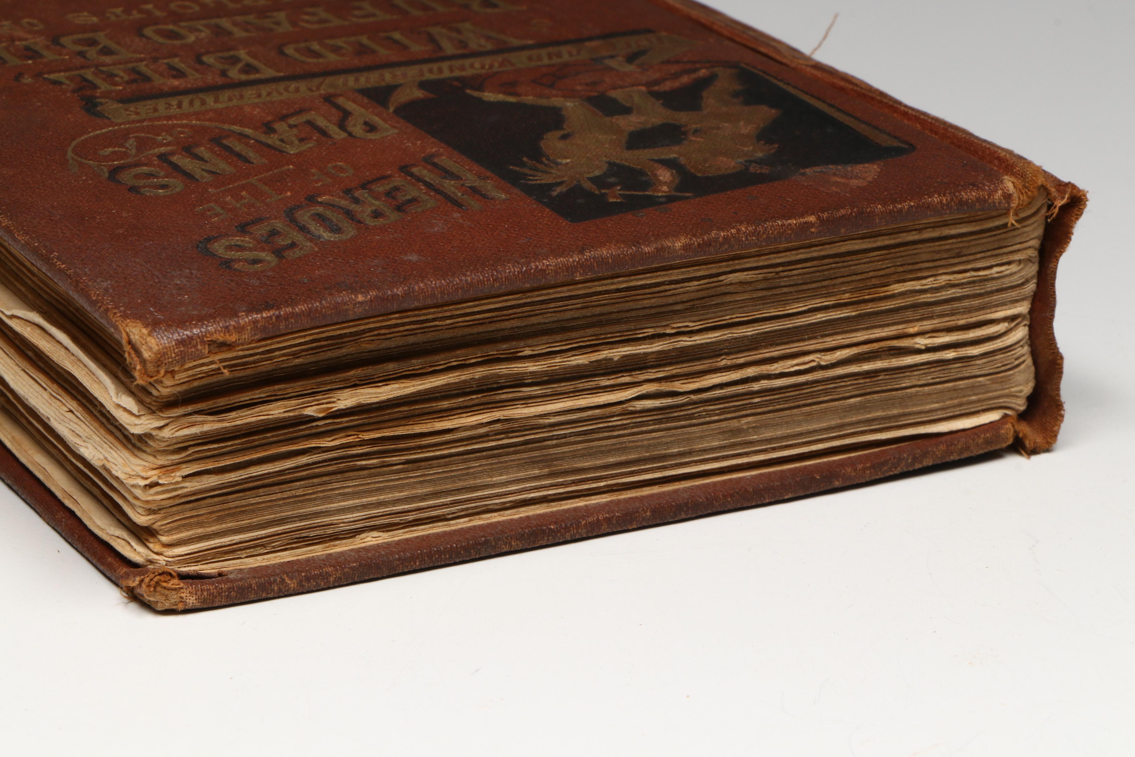 Illustrated First Edition "Heroes of the Plains" by J. W. Buel, 1881