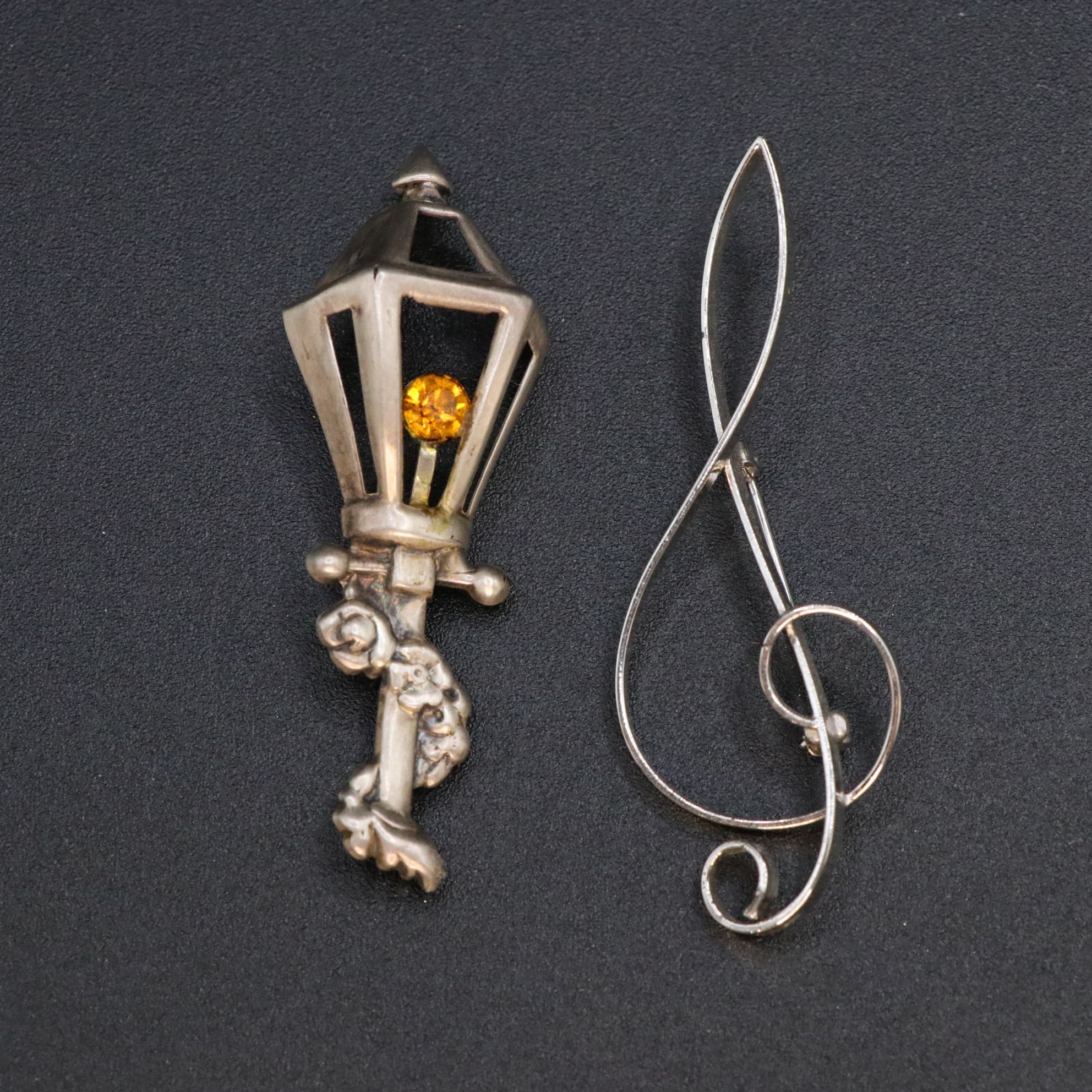 Sterling Silver Animal & Other Brooch Collection