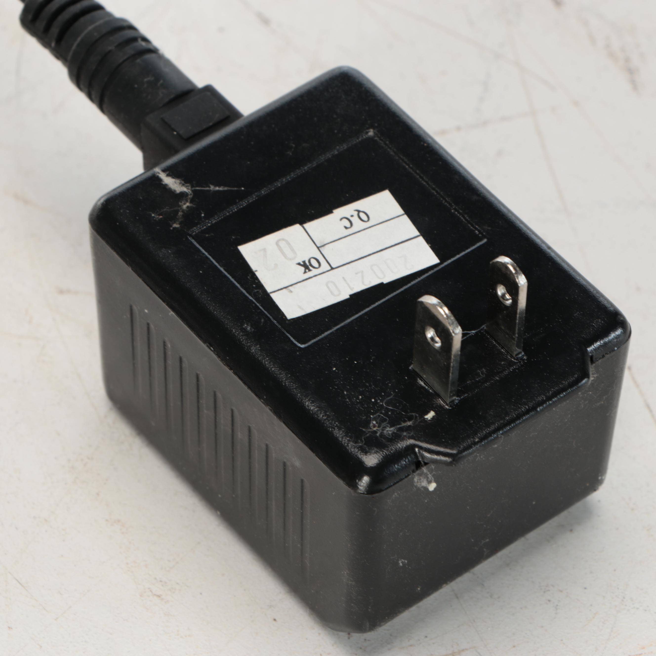 Postmodern Chrome, Wood and Enameled Desk Lamps