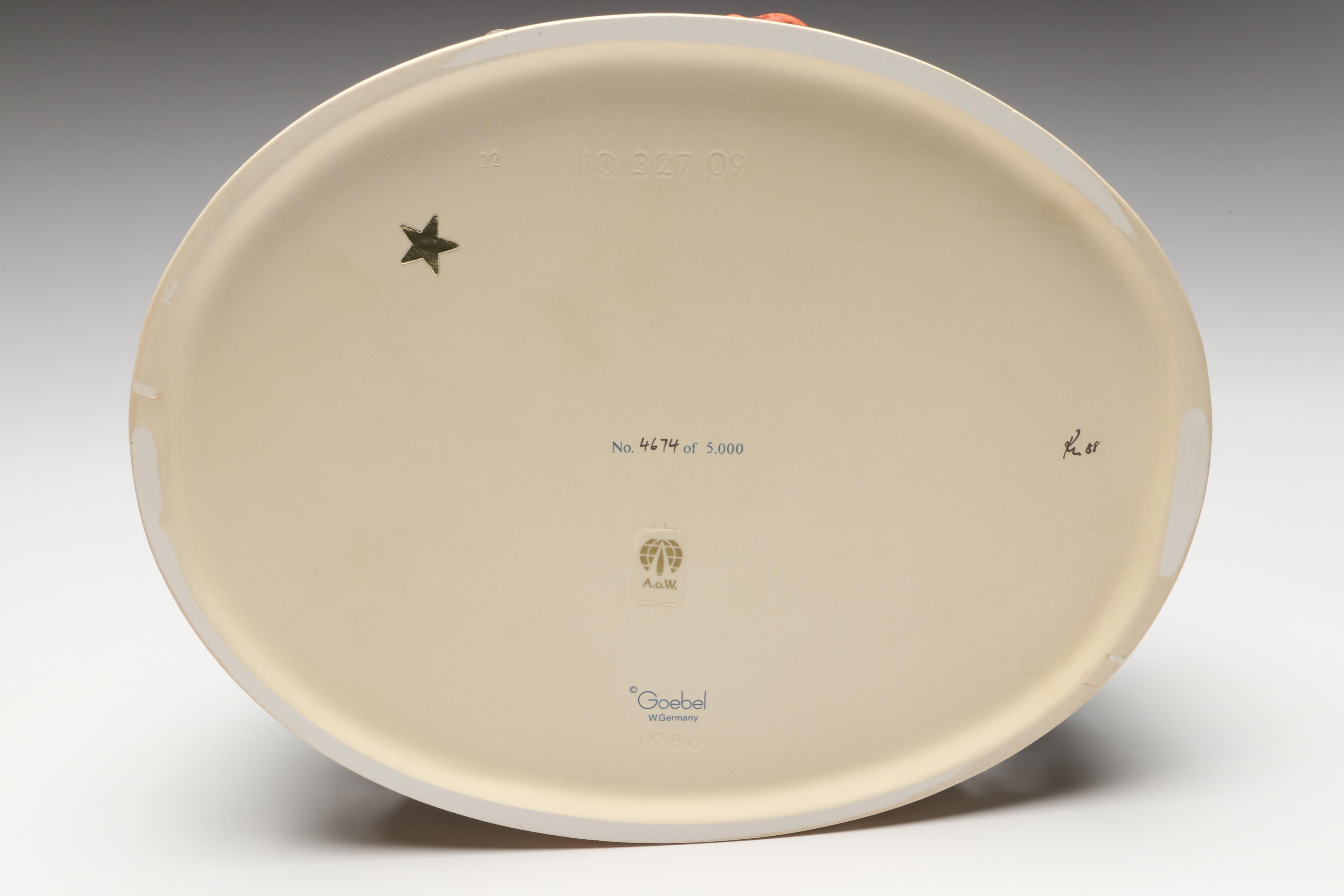 Goebel DeGrazia "Los Niños" Ceramic Figurine and Coaster