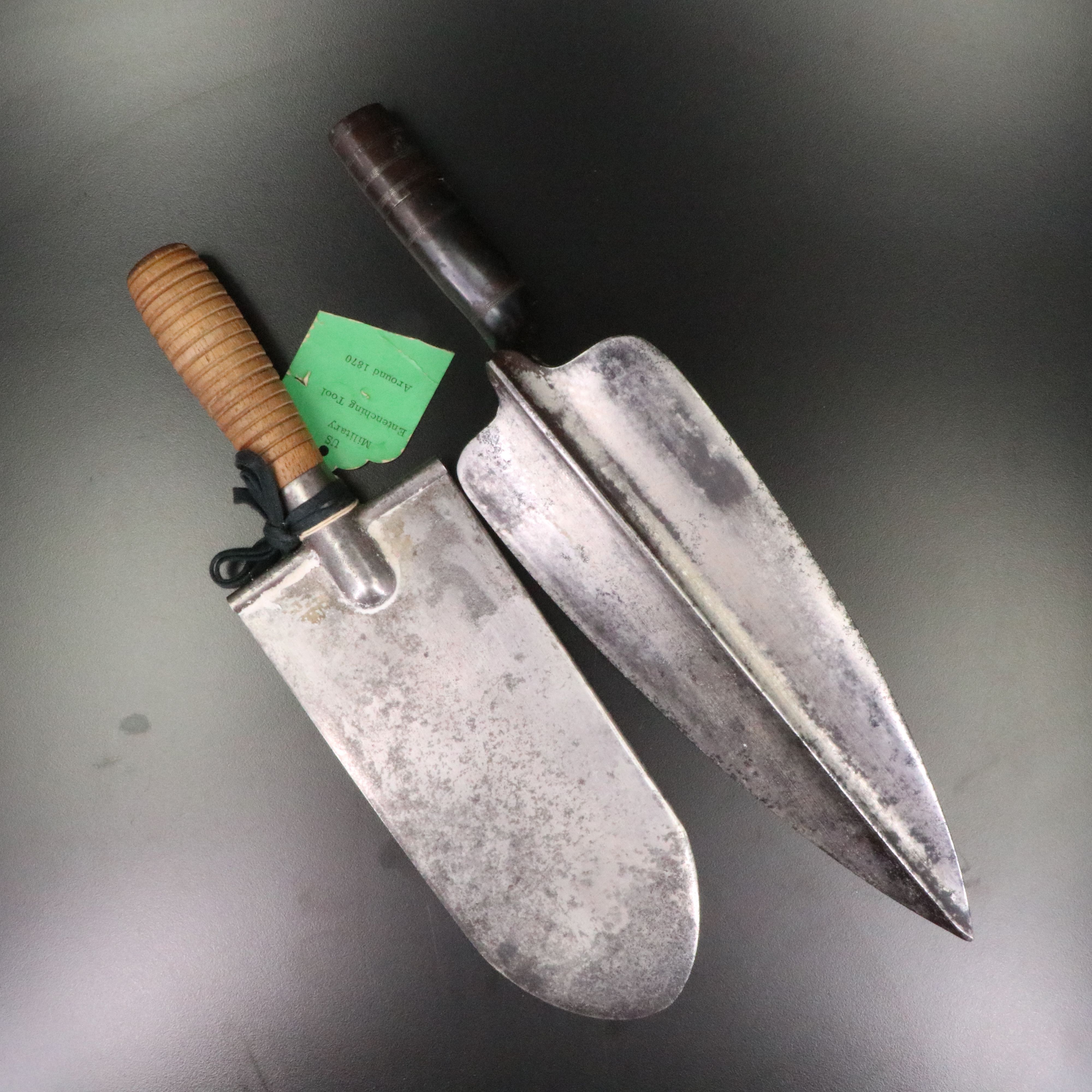 Two U.S. Army Entrenching Tools