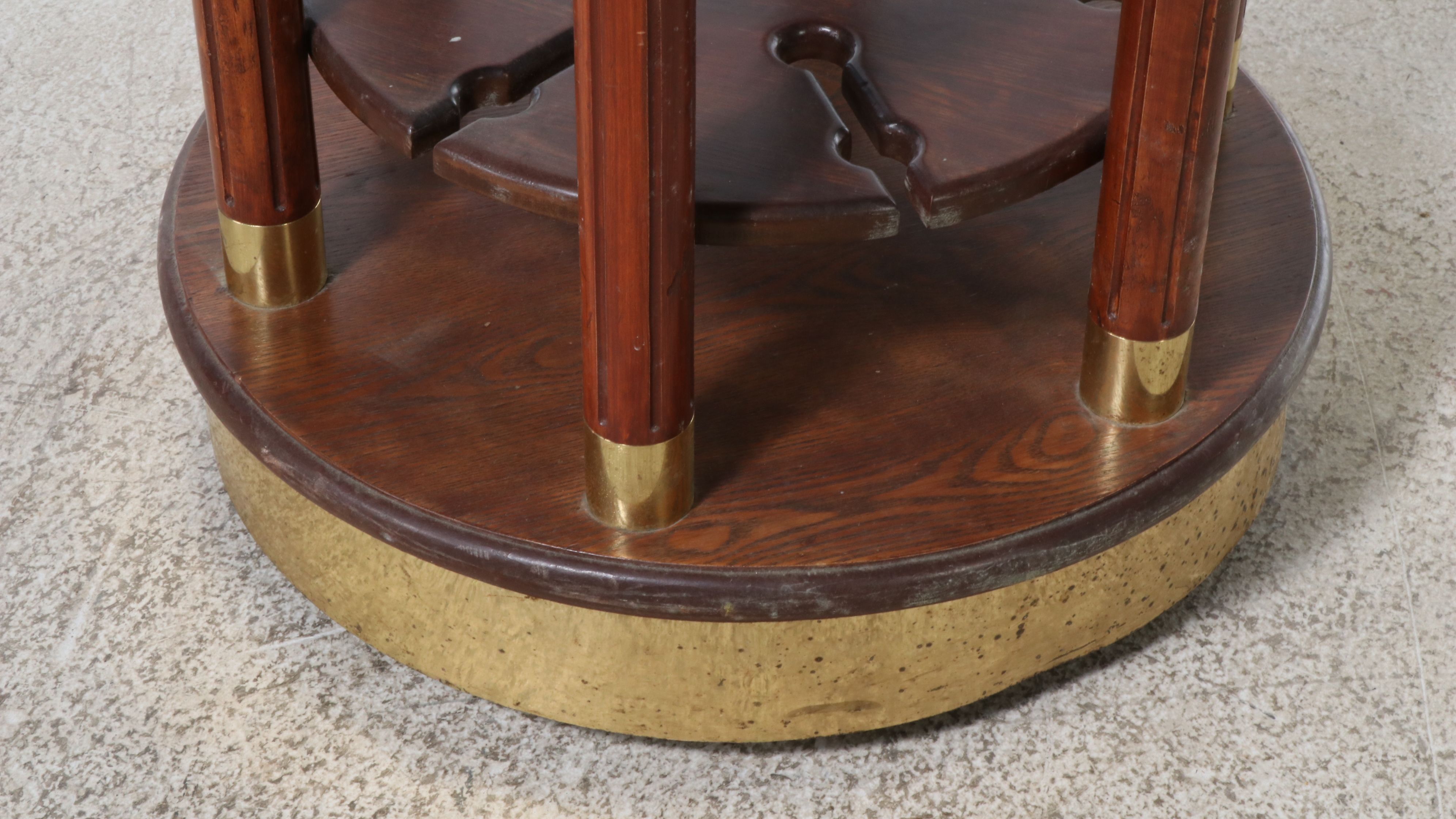 Moet & Chandon Brass Accented Champagne Cart