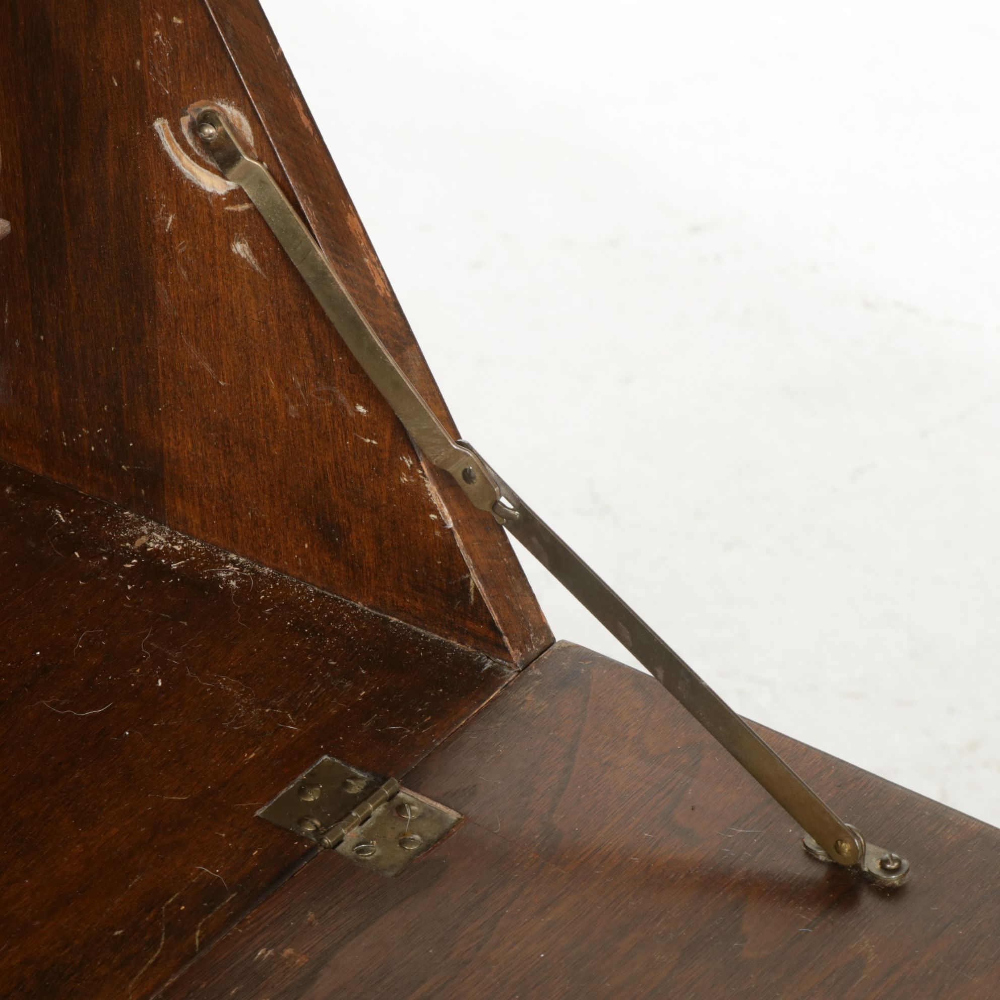 Union Furniture Federal Style Walnut Secretary Desk, Early to Mid-20th Century