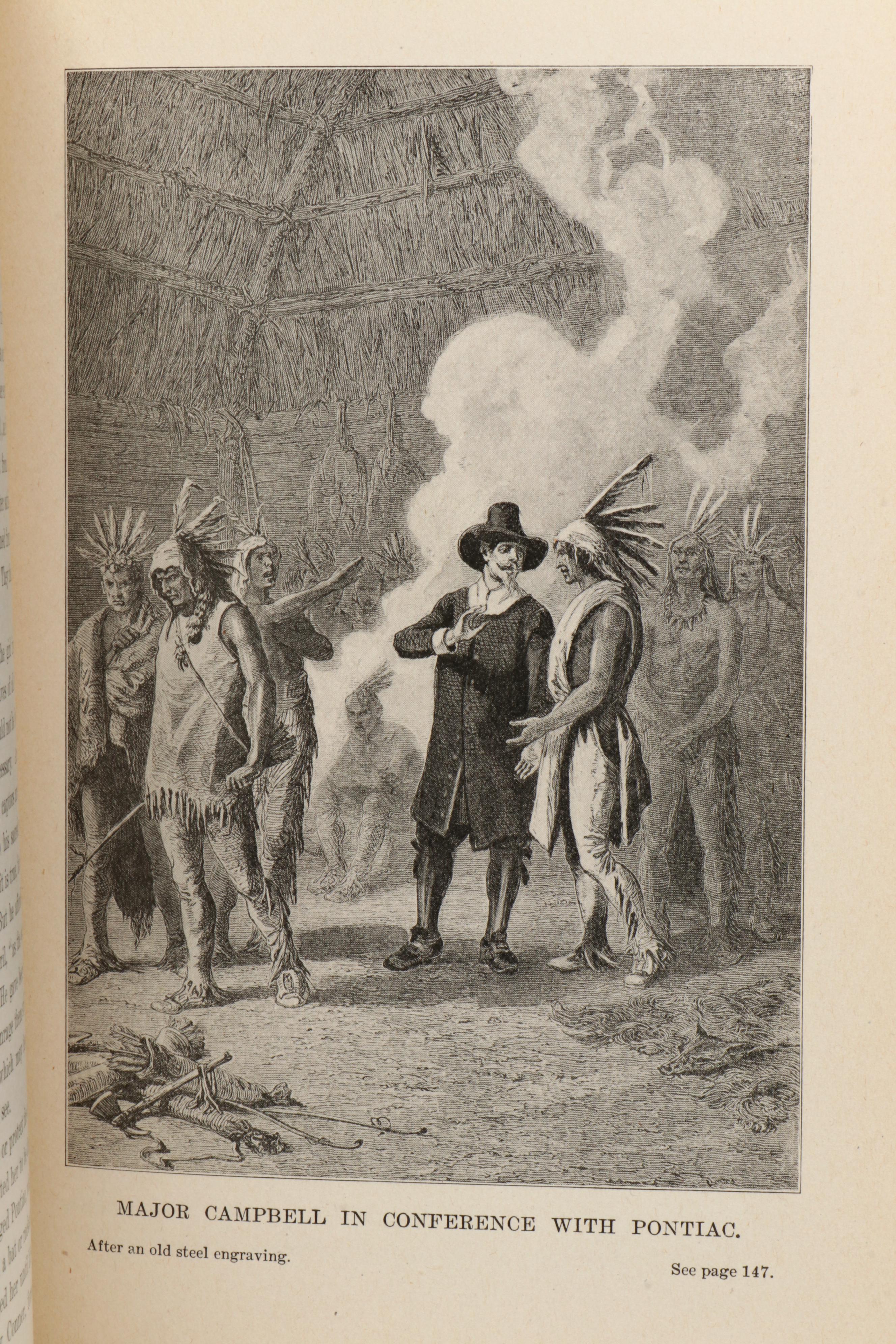Illustrated "Lives of Famous Indian Chiefs" by Norman B. Wood, 1906